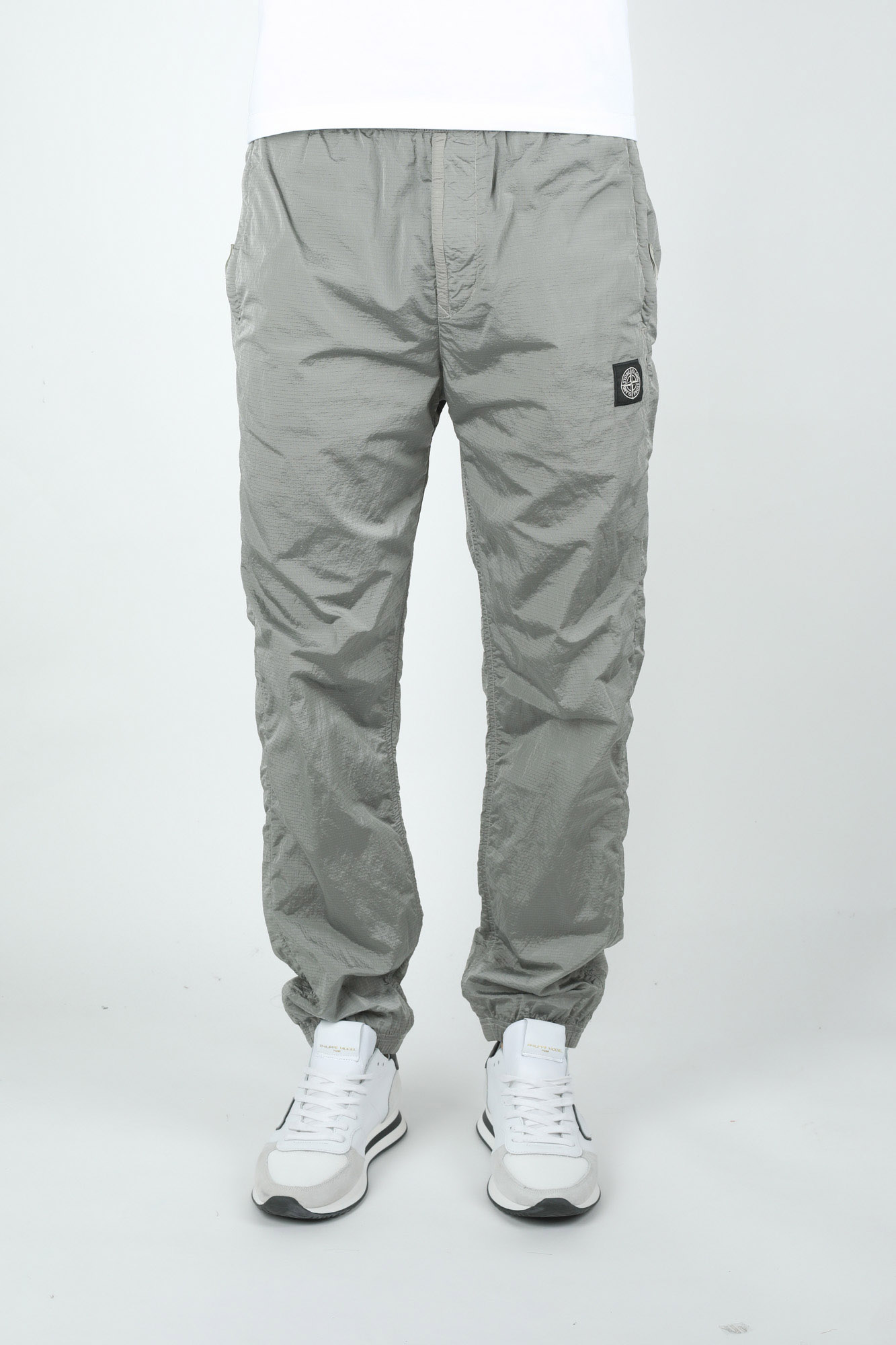 PANTALON DE JOGGING STONE ISLAND GRIS 711563136-V0064