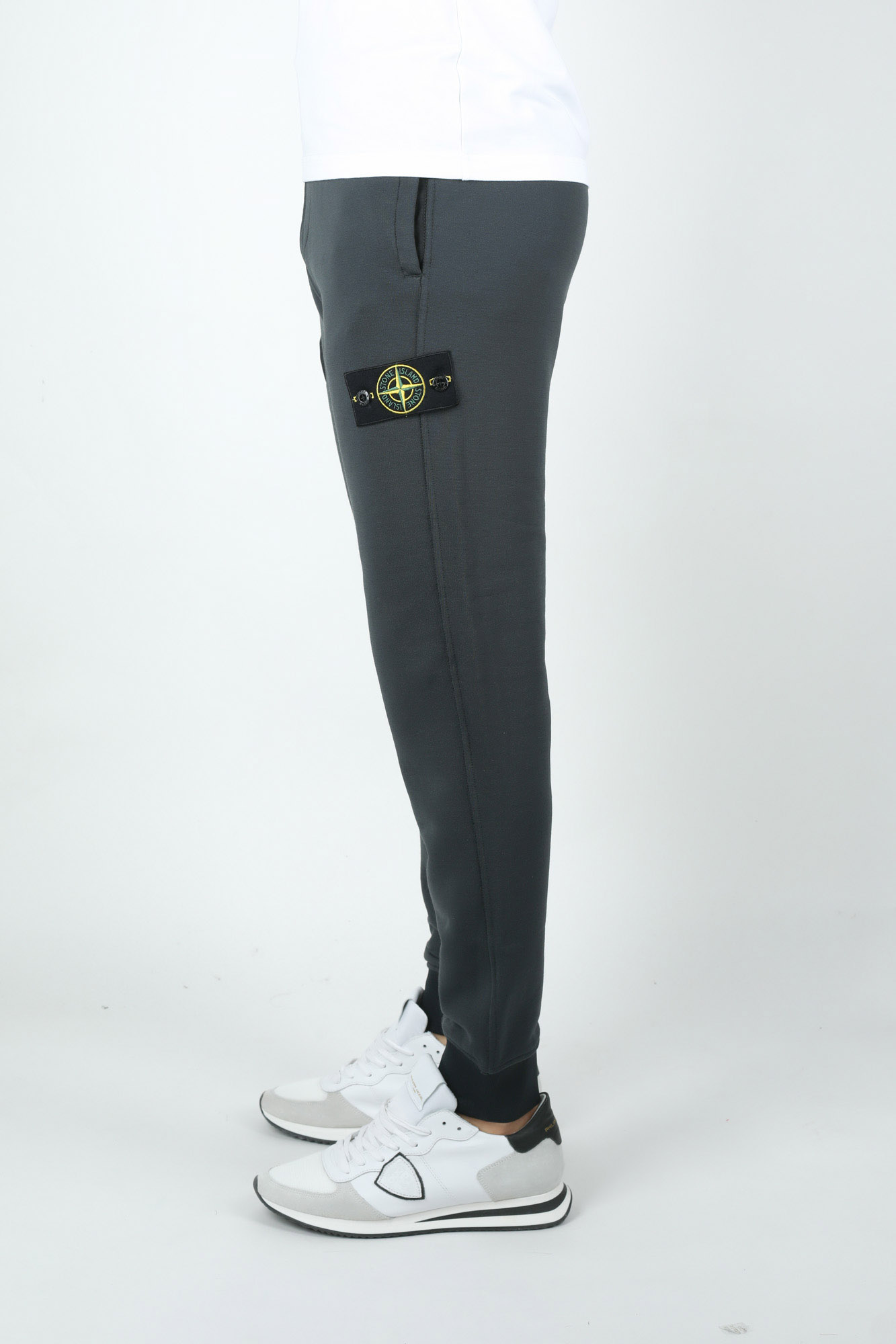 PANTALON DE JOGGING STONE ISLAND FUMEE 711563946-V0067