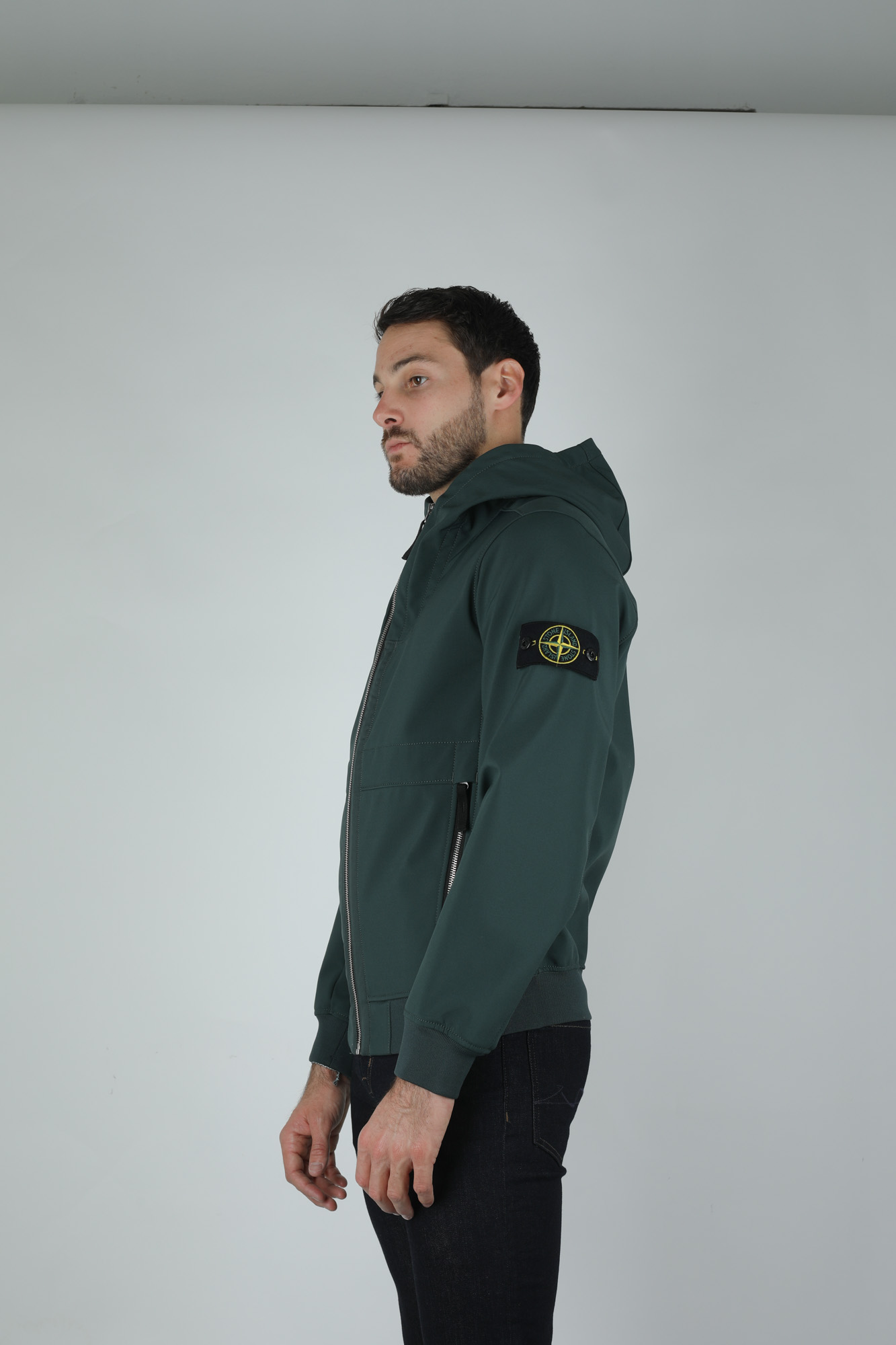 BLOUSON STONE ISLAND VERT SAPIN 7115Q0222-V0057