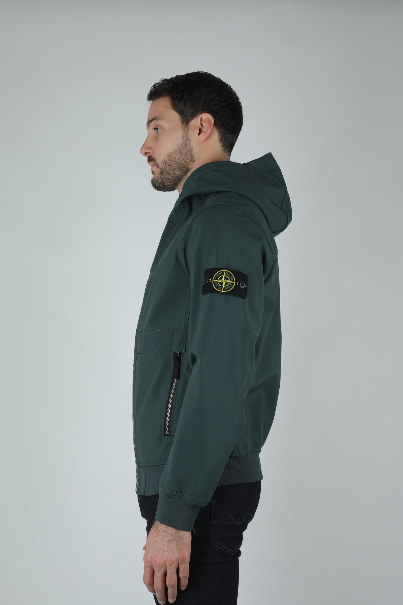 BLOUSON STONE ISLAND VERT SAPIN 7115Q0222-V0057