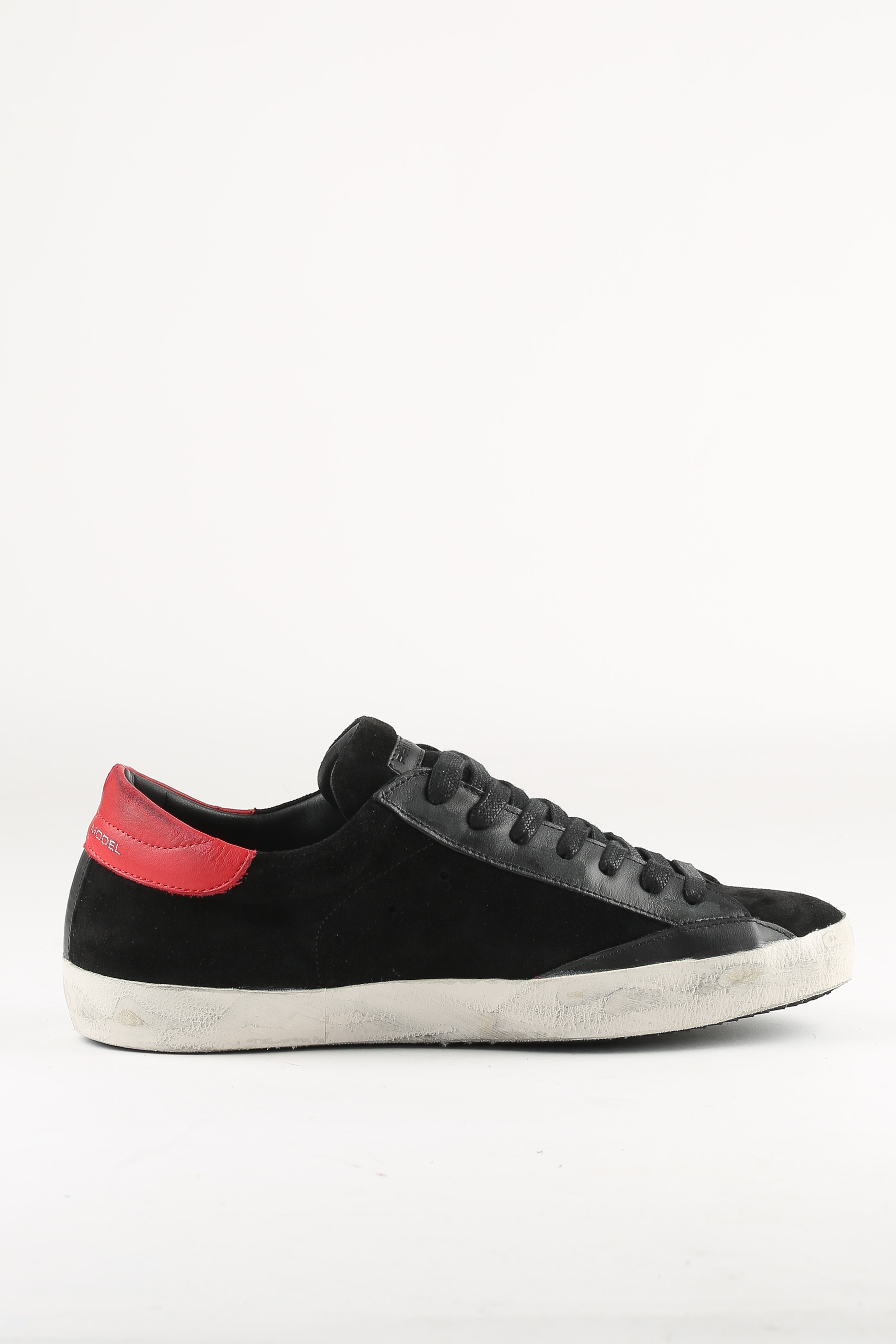 BASKETS PHILIPPE MODEL NOIRE CLASSIC LOW UOMO CLLU XP01