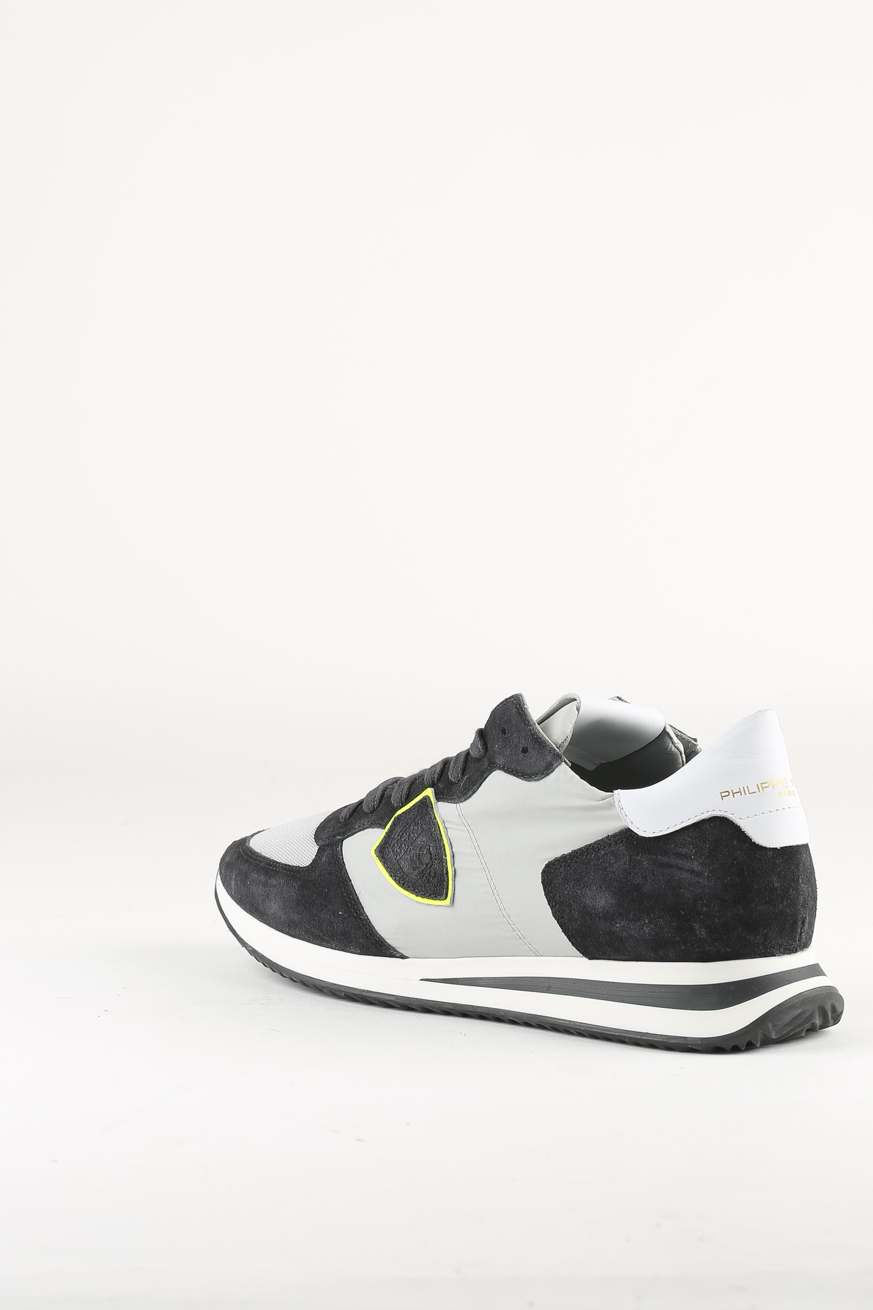 BASKETS PHILIPPE MODEL TRPX LOW UOMO MODIAL GRIS TZLU-W001