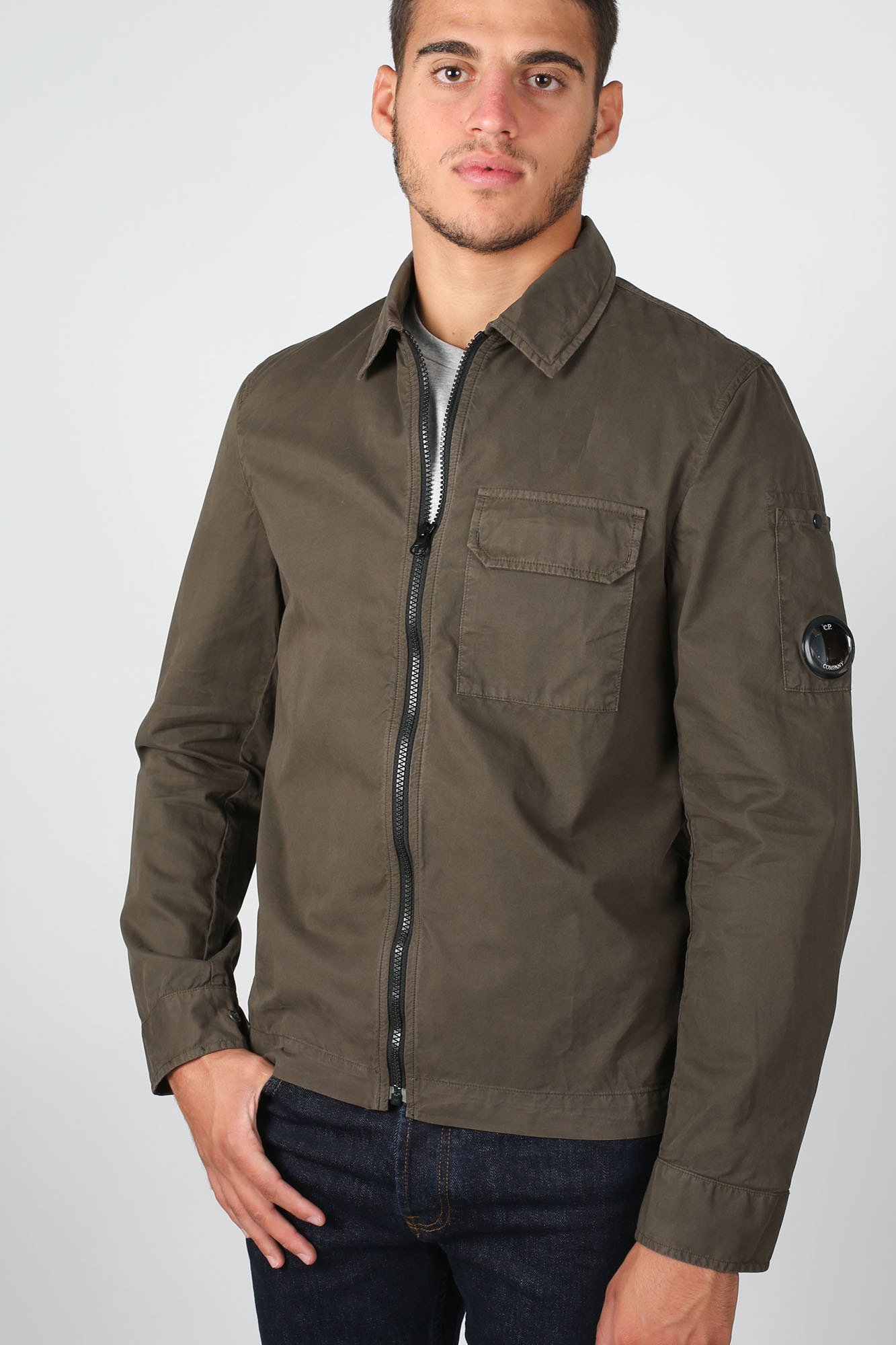 SURCHEMISE C.P. COMPANY KAKI 0A2824G-661