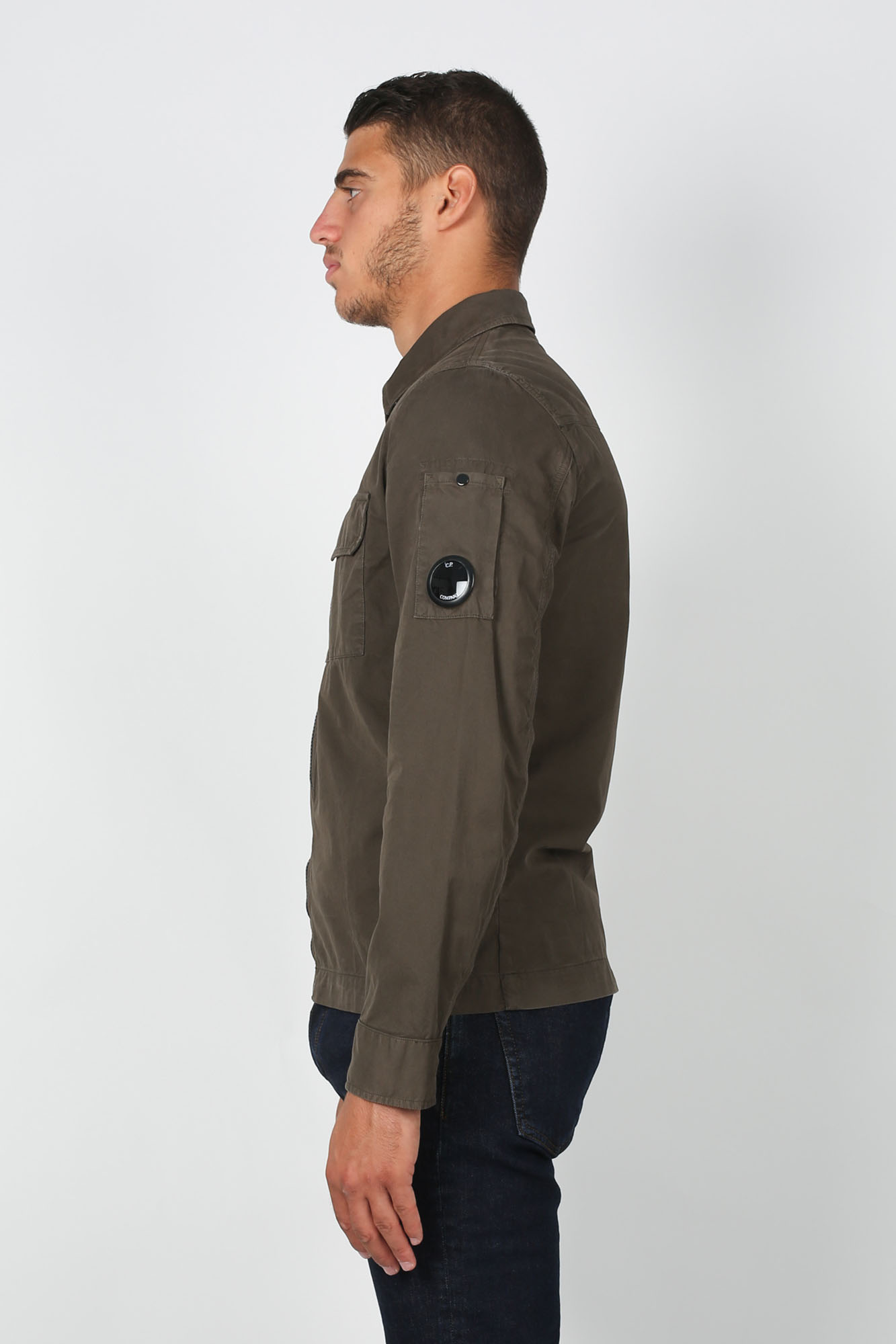 SURCHEMISE C.P. COMPANY KAKI 0A2824G-661