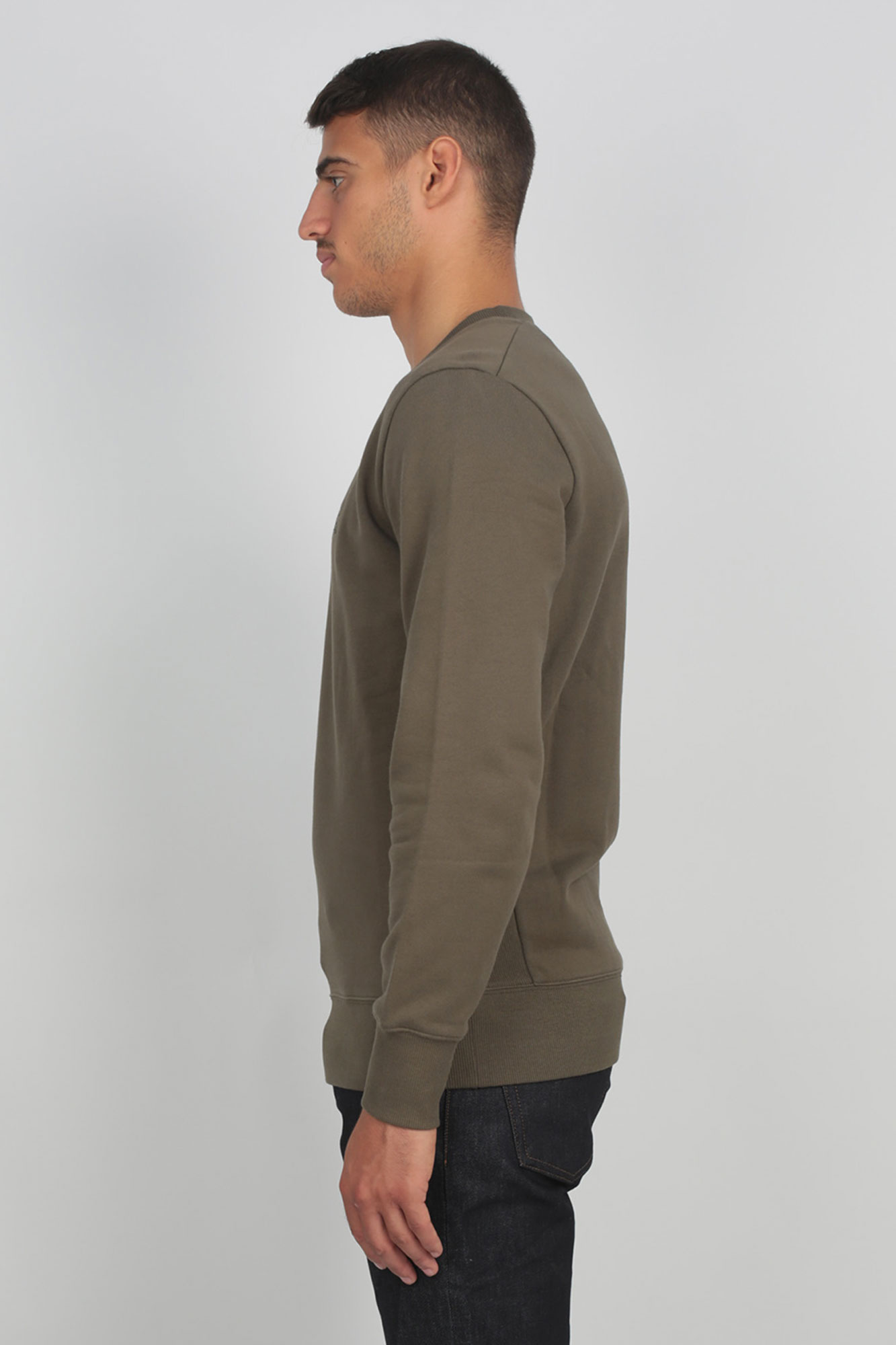 SWEAT-SHIRT C.P. COMPANY KAKI 1A5086W-661