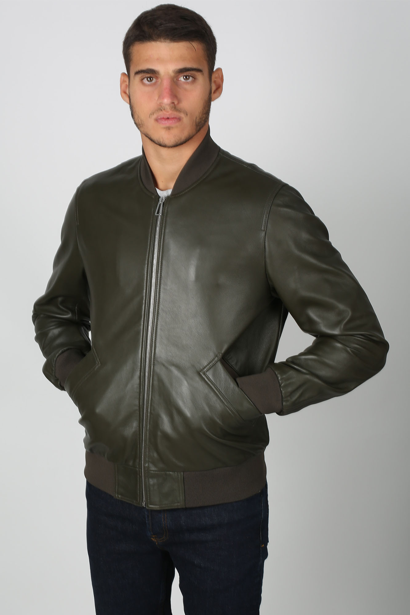 BLOUSON PAUL SMITH KAKI 501-TL-B20254-35