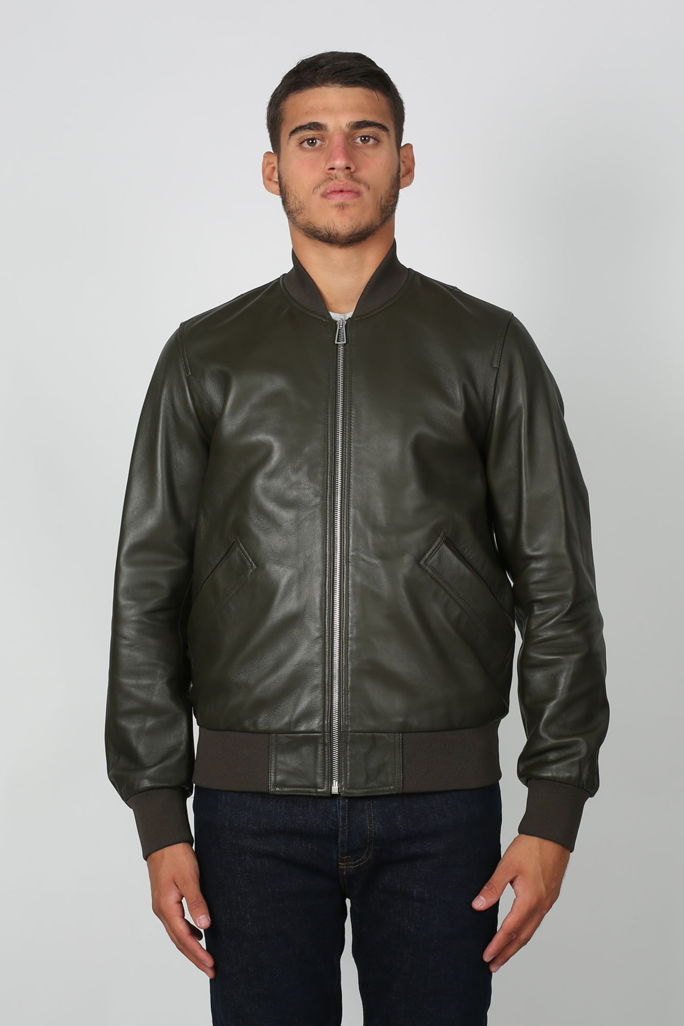 BLOUSON PAUL SMITH KAKI 501-TL-B20254-35