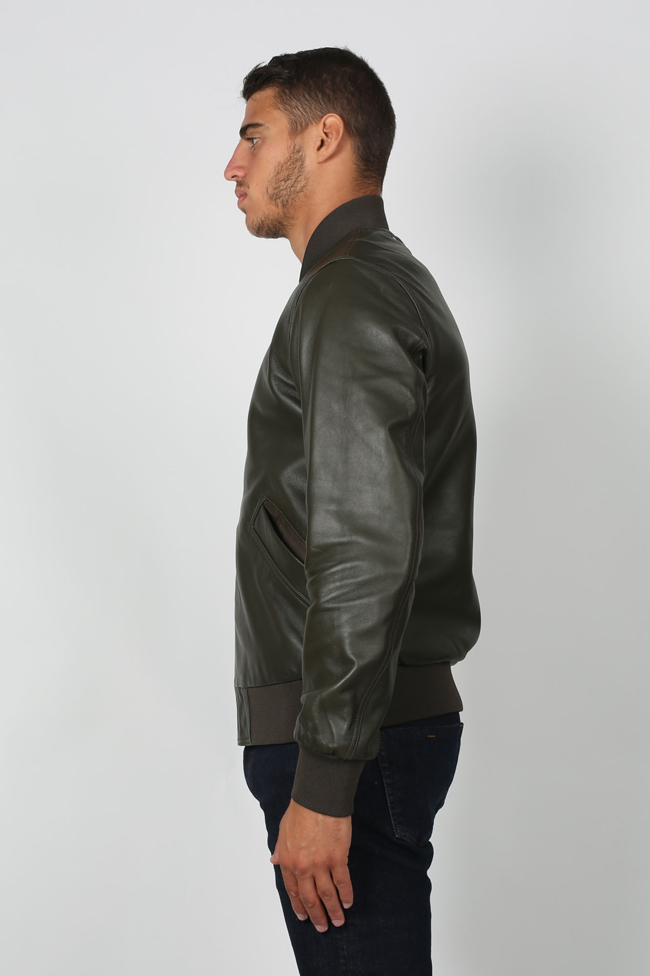 BLOUSON PAUL SMITH KAKI 501-TL-B20254-35