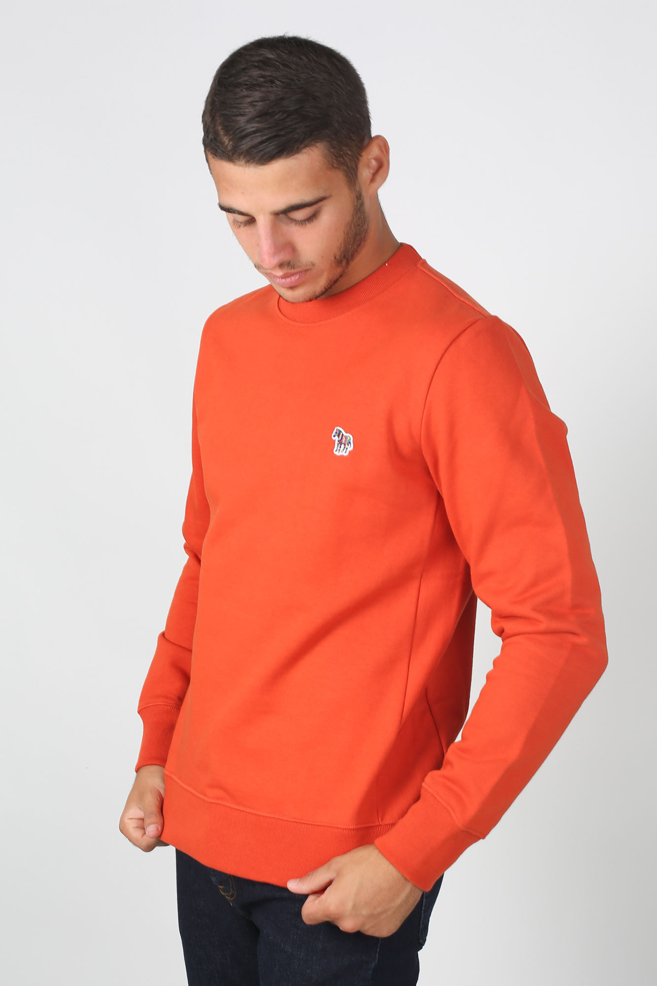 SWEAT-SHIRT PAUL SMITH ORANGE 027RZ-C20075-18