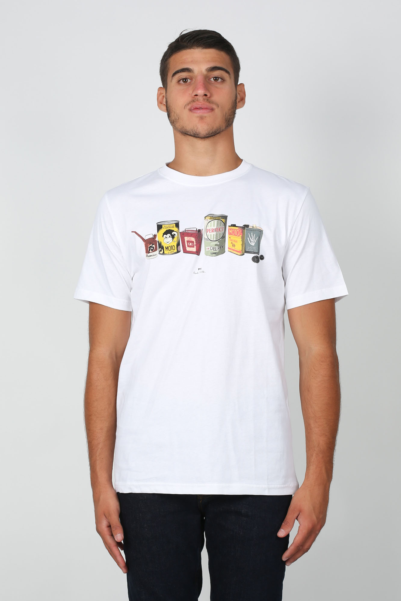T-SHIRT PAUL SMITH BLANC 011R-AP1347-01