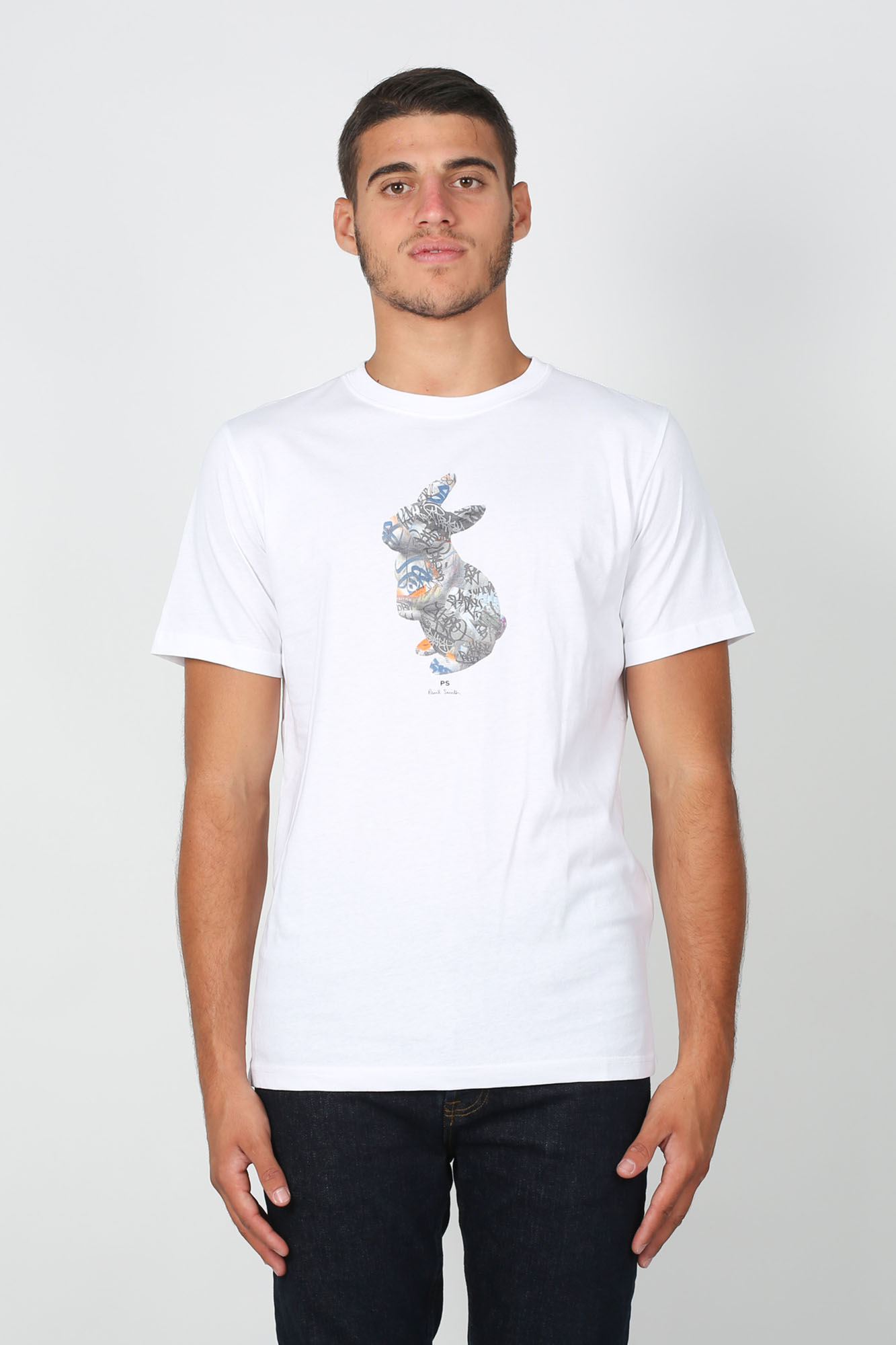 T-SHIRT PAUL SMITH BLANC 011R-AP1533-01