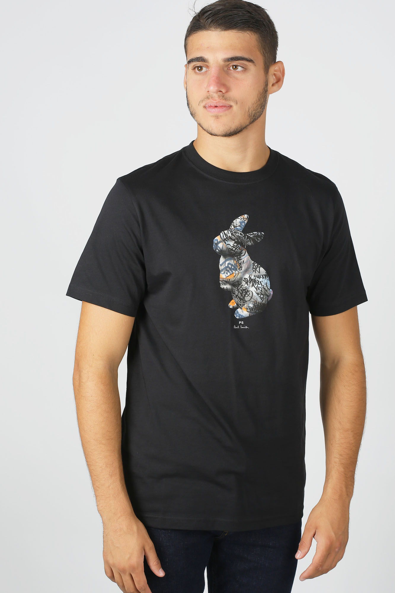 T-SHIRT PAUL SMITH NOIR 011R-AP1533-79