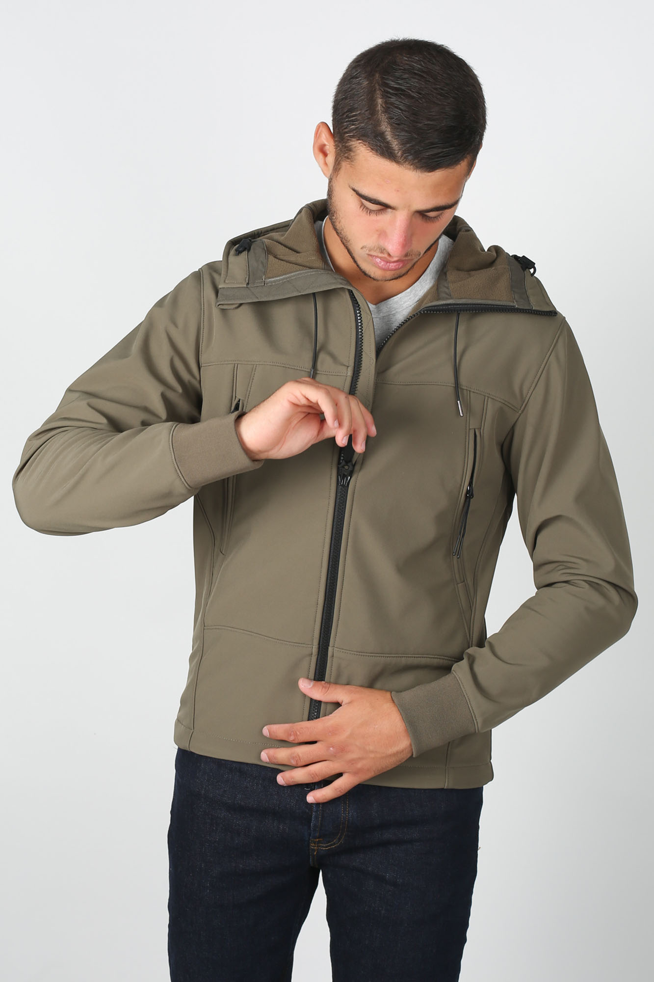 BLOUSON C.P. COMPANY KAKI W012A5242A-661