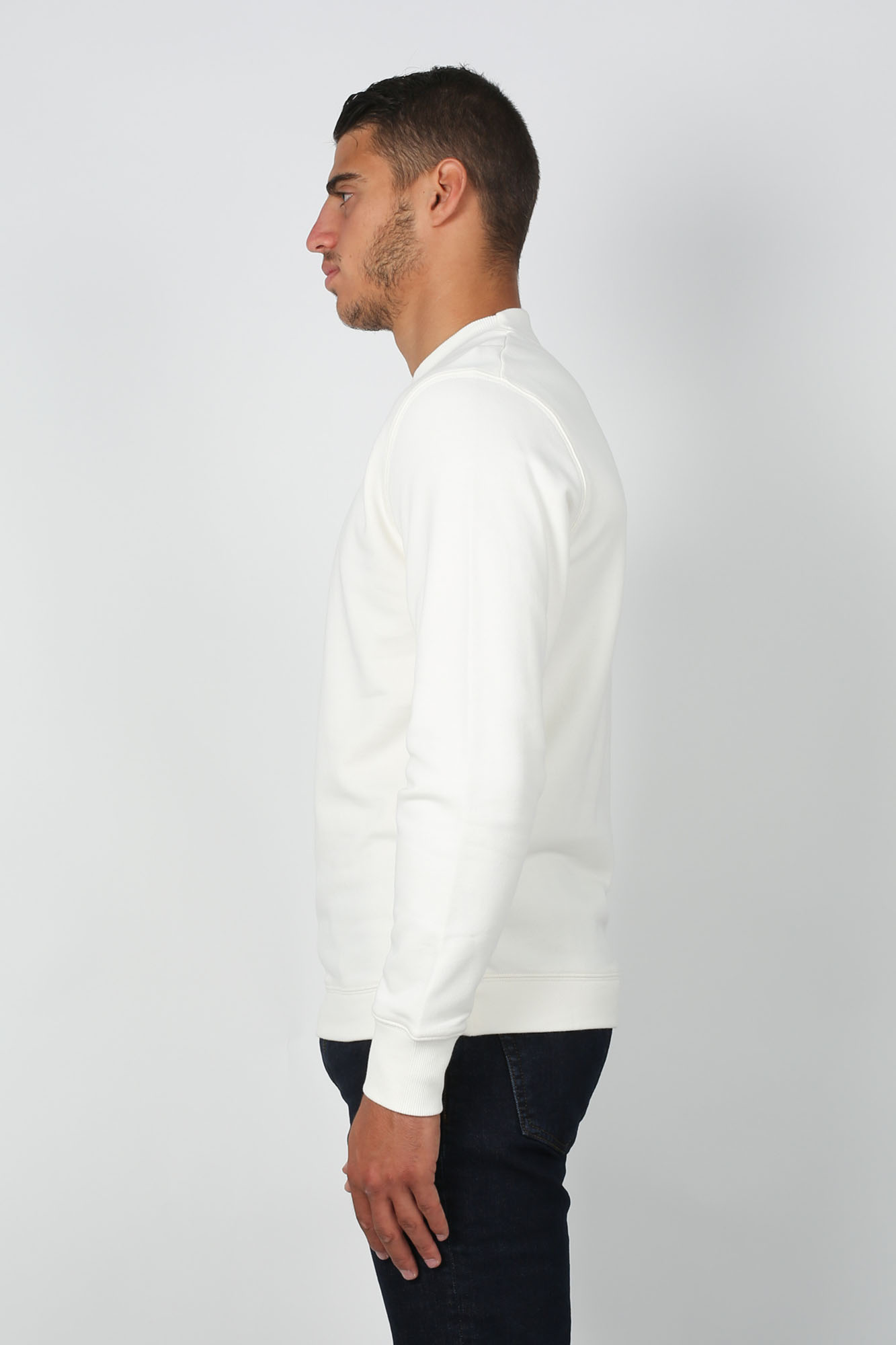 SWEAT-SHIRT C.P. COMPANY BLANC S002A5086W-103