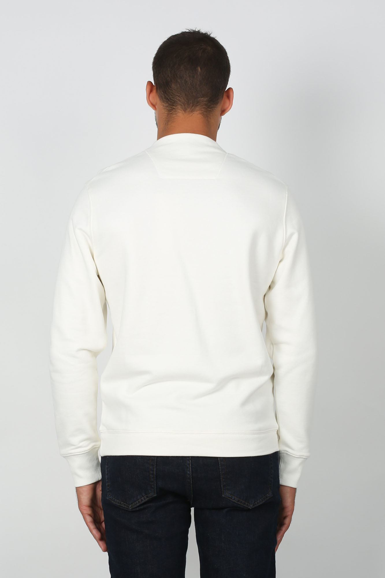 SWEAT-SHIRT C.P. COMPANY BLANC S002A5086W-103
