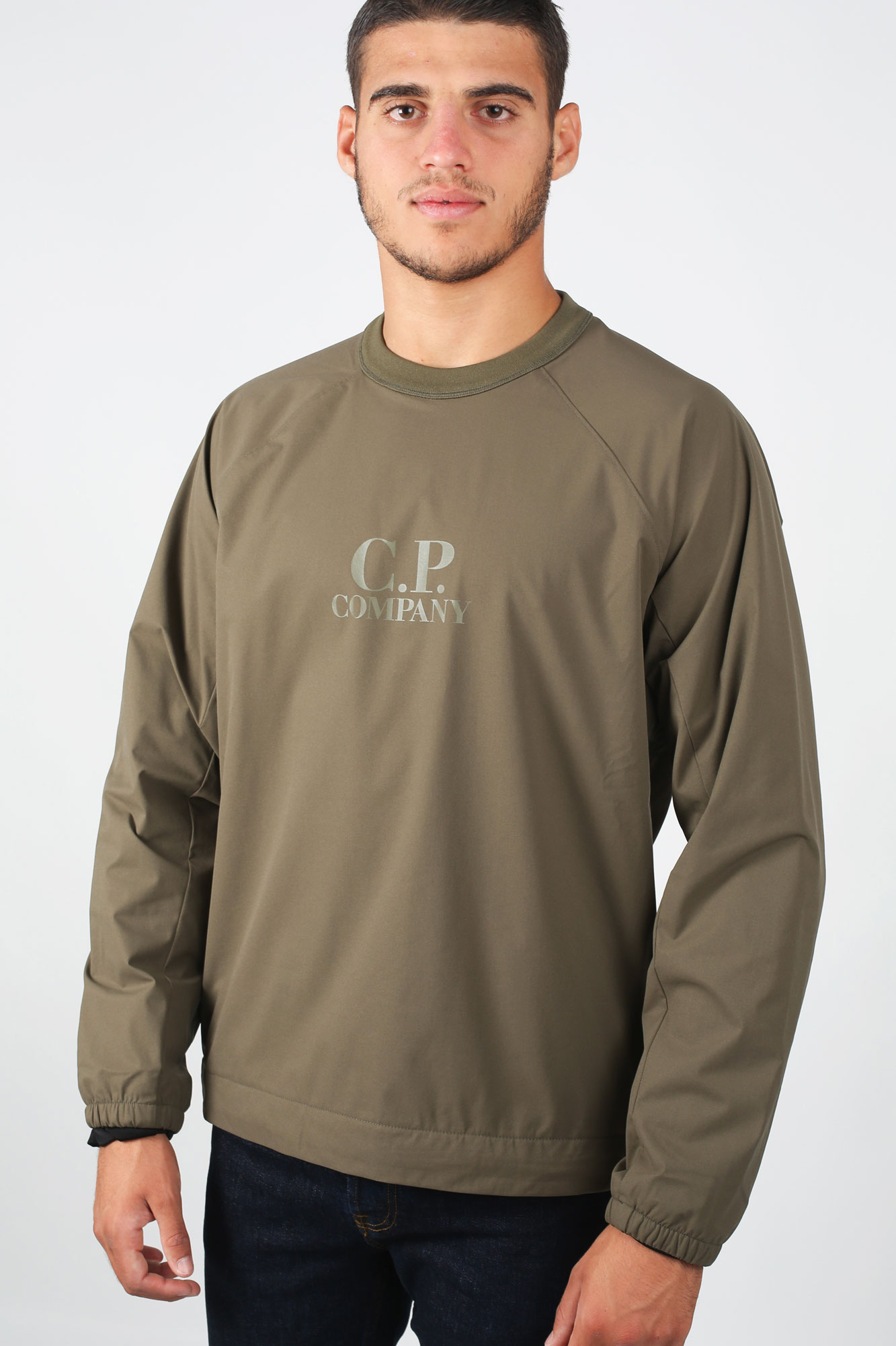 SWEAT-SHIRT C.P. COMPANY KAKI S025A4117A-661