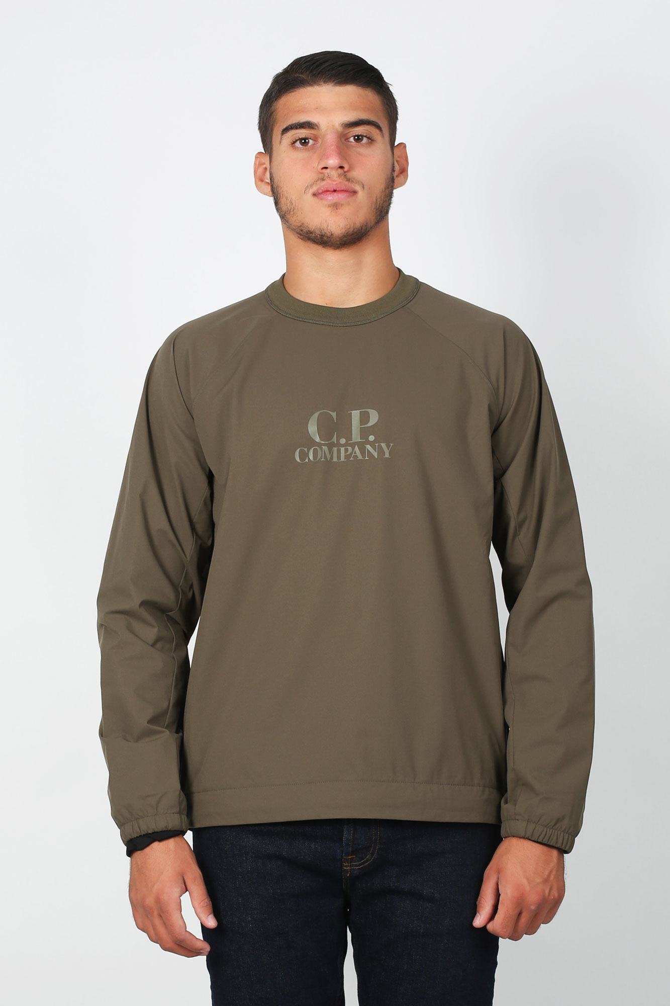 SWEAT-SHIRT C.P. COMPANY KAKI S025A4117A-661