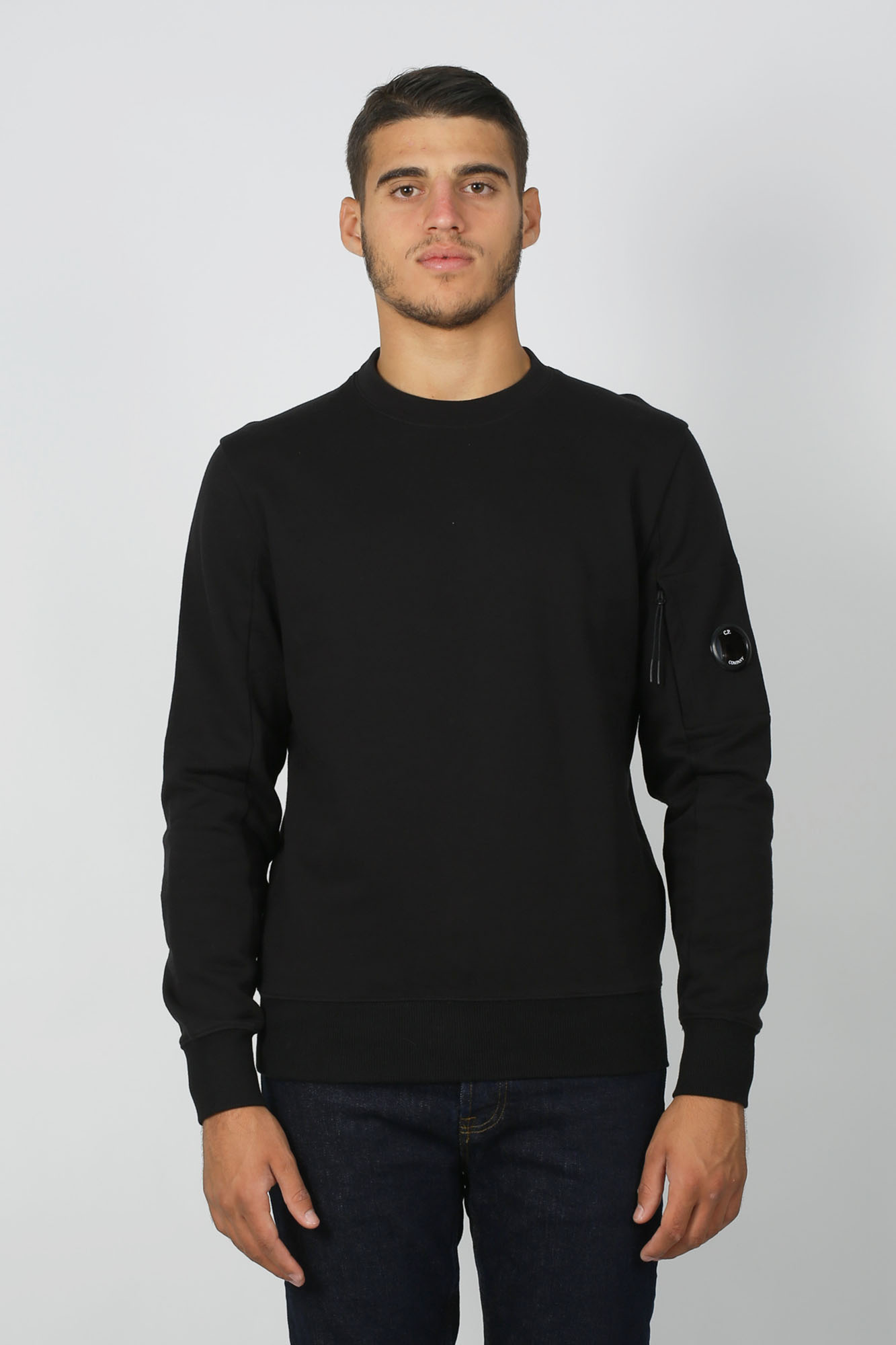 SWEAT-SHIRT C.P. COMPANY NOIR S082A-5086W-999