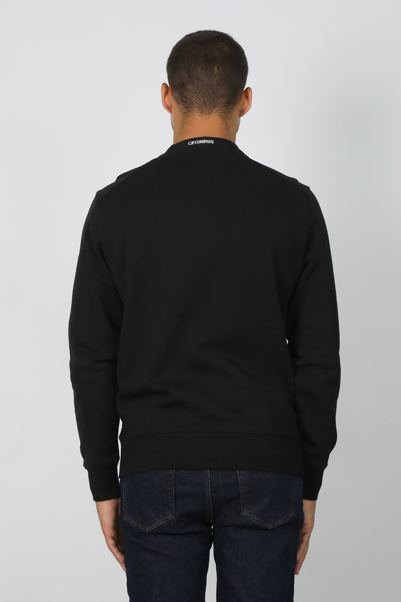 SWEAT-SHIRT C.P. COMPANY NOIR S082A-5086W-999