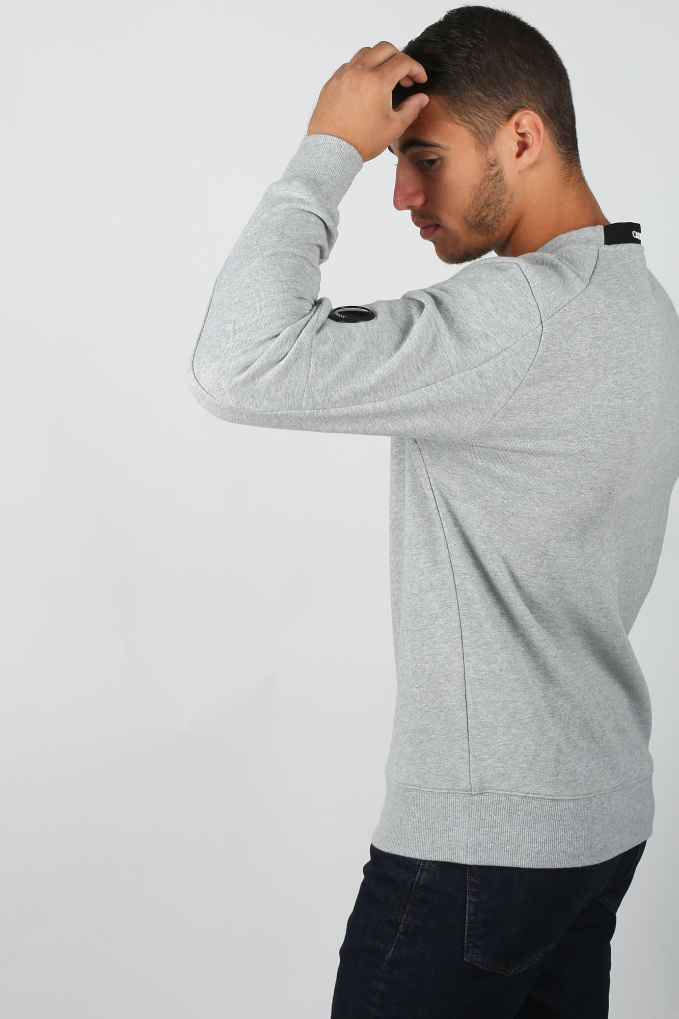 SWEAT-SHIRT C.P. COMPANY GRIS S082A-5086W-M93