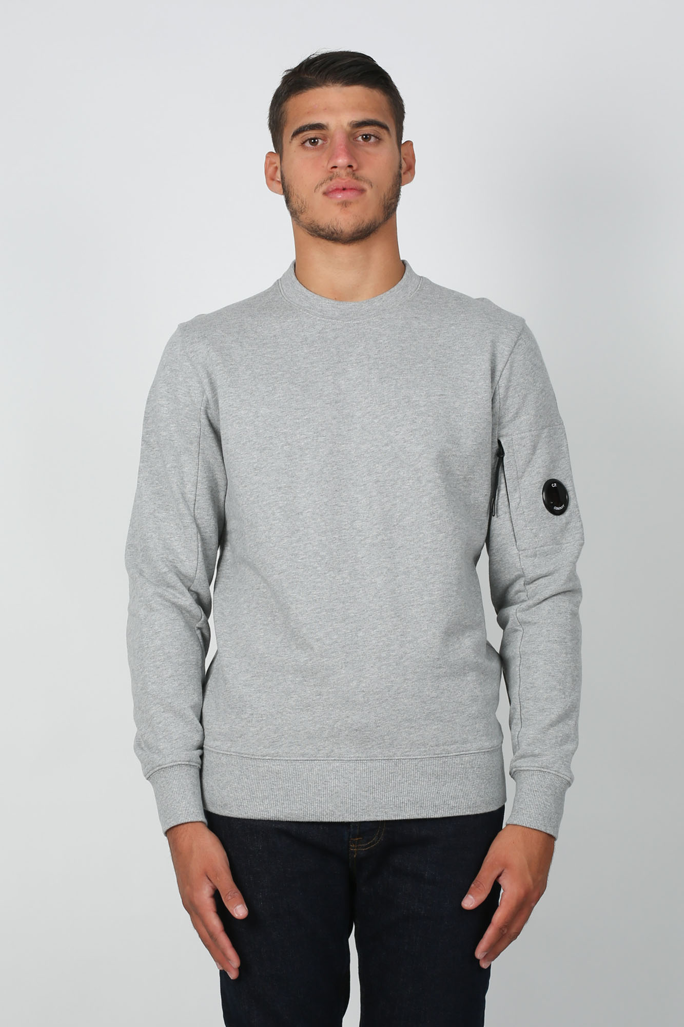 SWEAT-SHIRT C.P. COMPANY GRIS S082A-5086W-M93