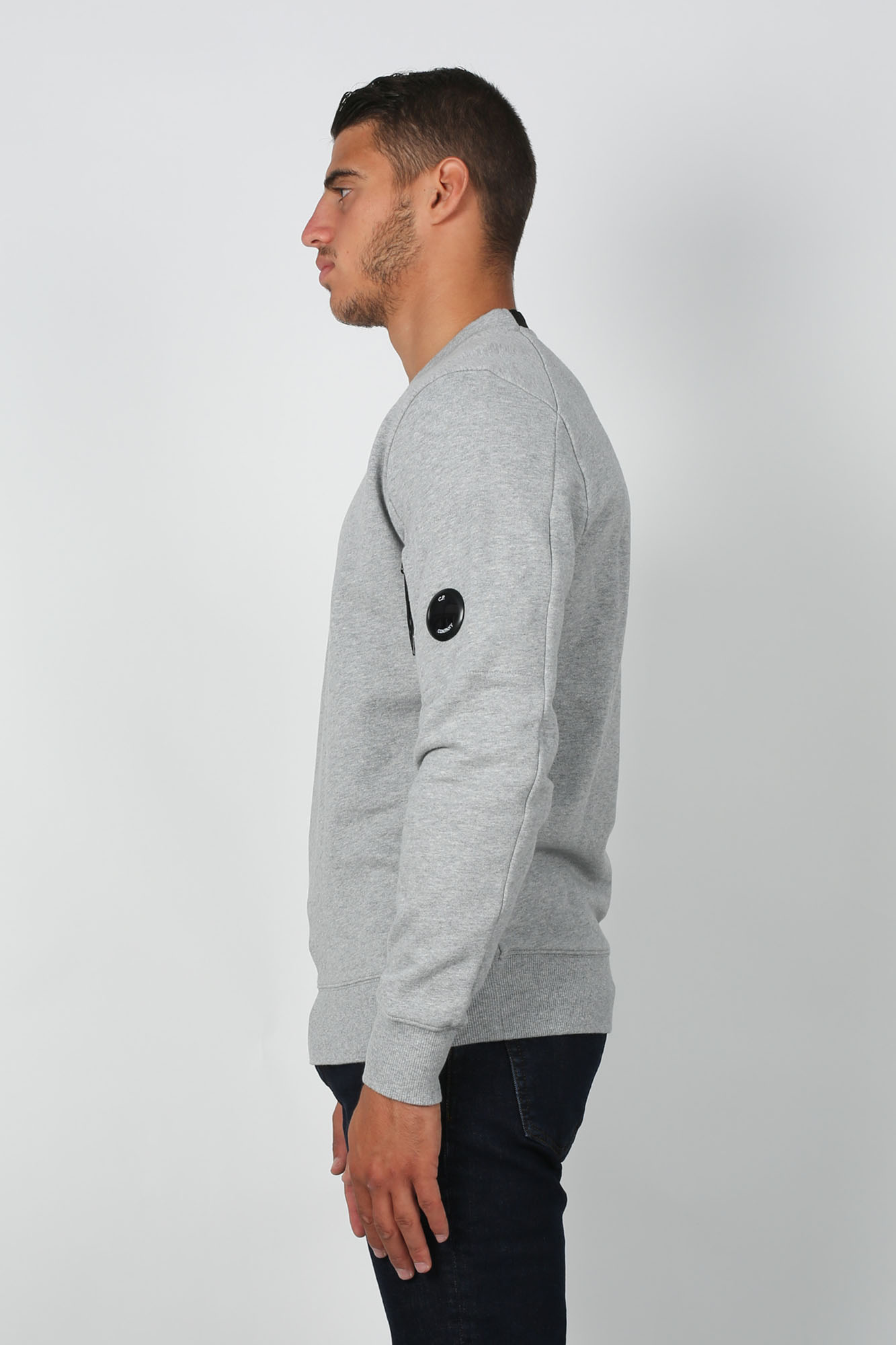 SWEAT-SHIRT C.P. COMPANY GRIS S082A-5086W-M93