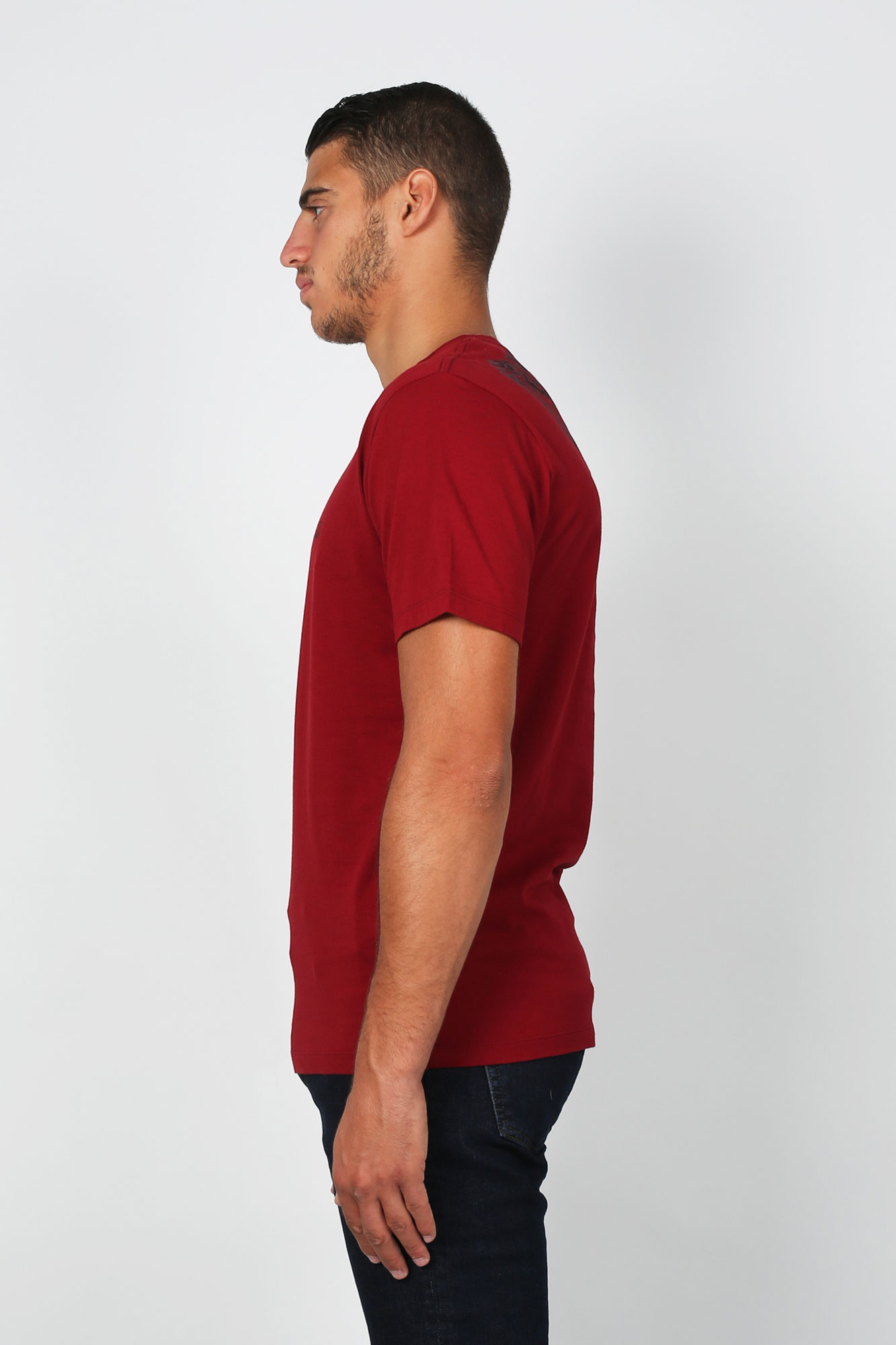 T-SHIRT C.P. COMPANY ROUGE S100A-5100W-576
