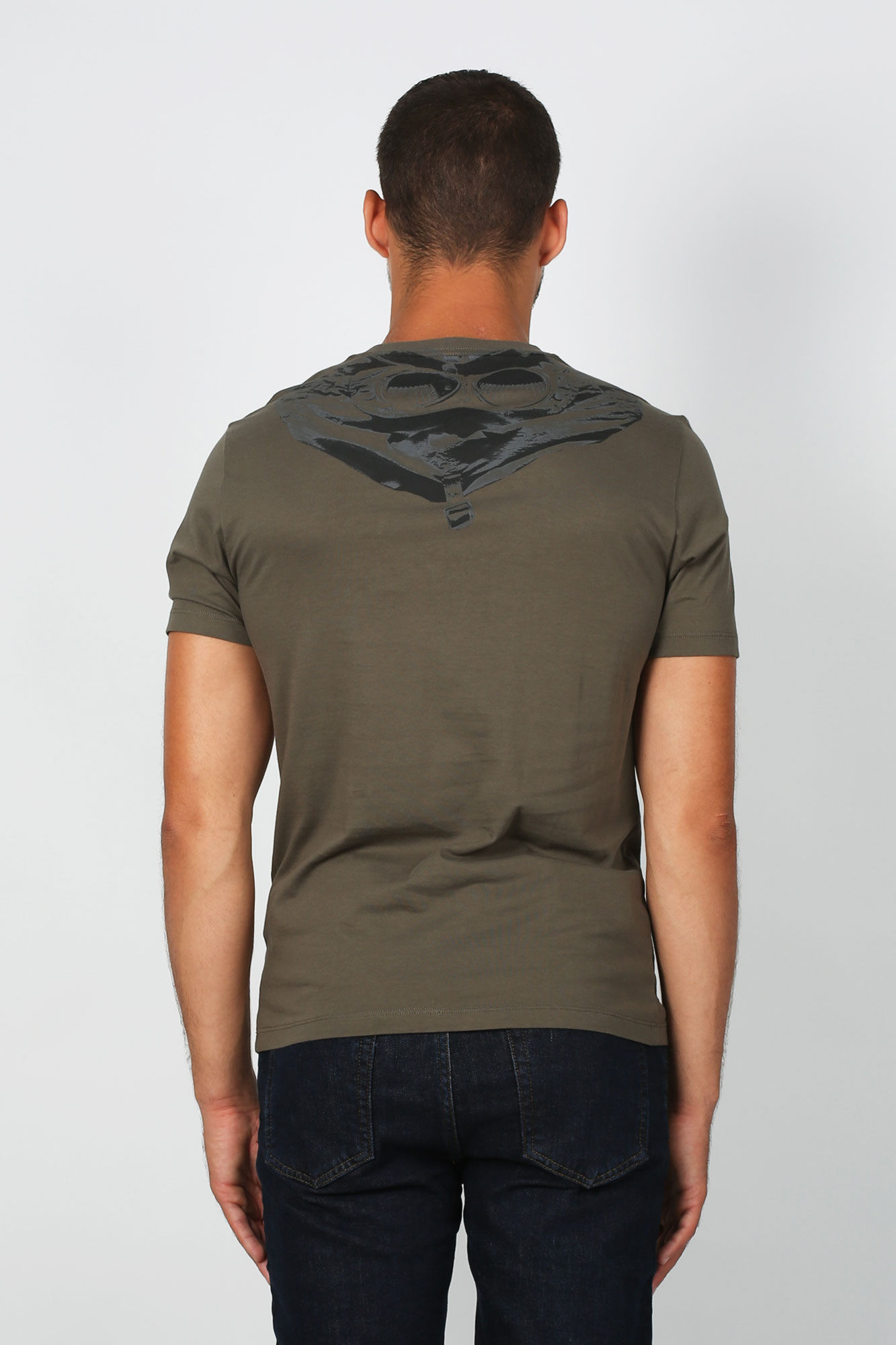 T-SHIRT C.P. COMPANY KAKI S100A-5100W-661