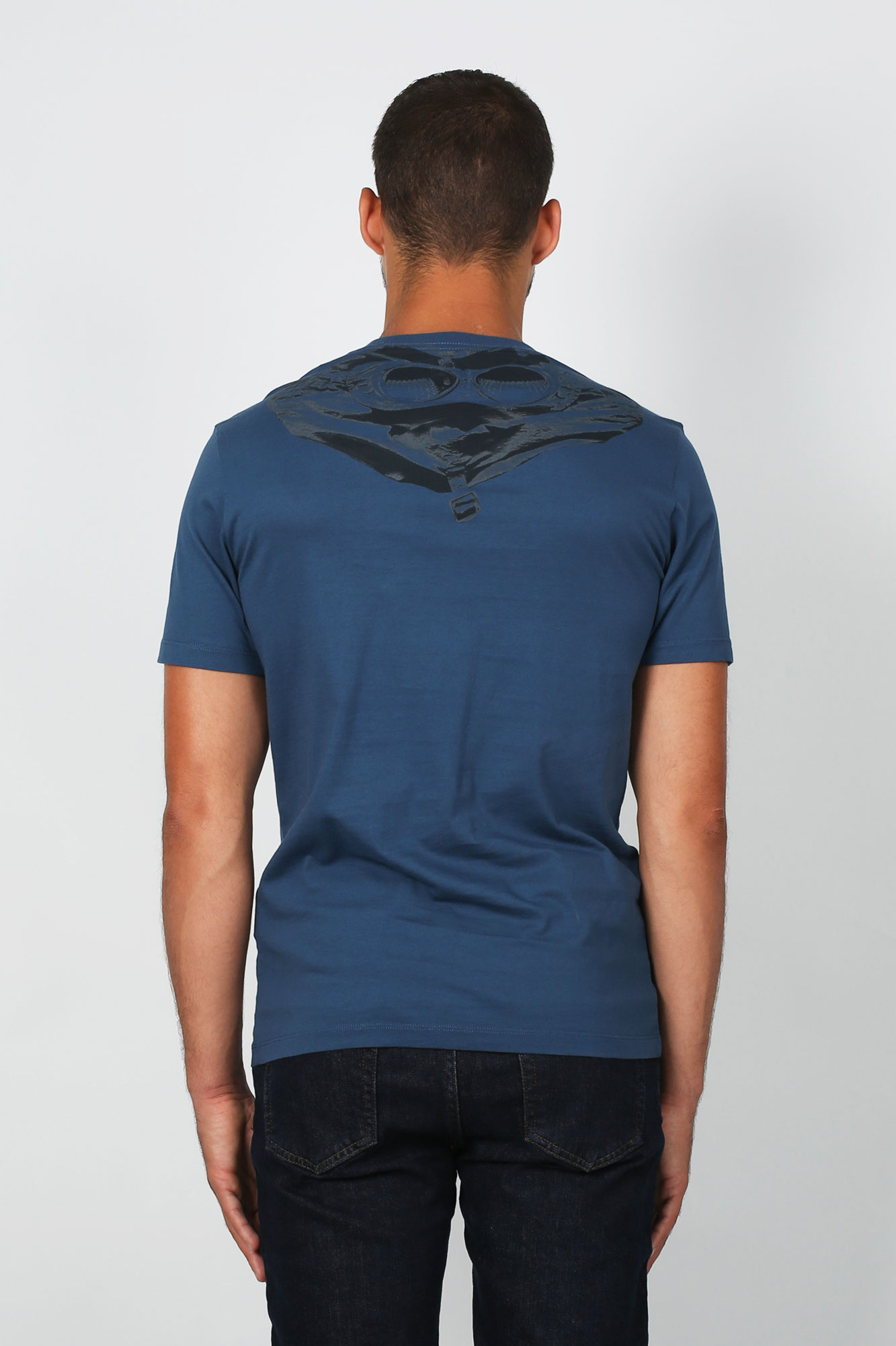 T-SHIRT C.P. COMPANY BLEU S100A-5100W-879