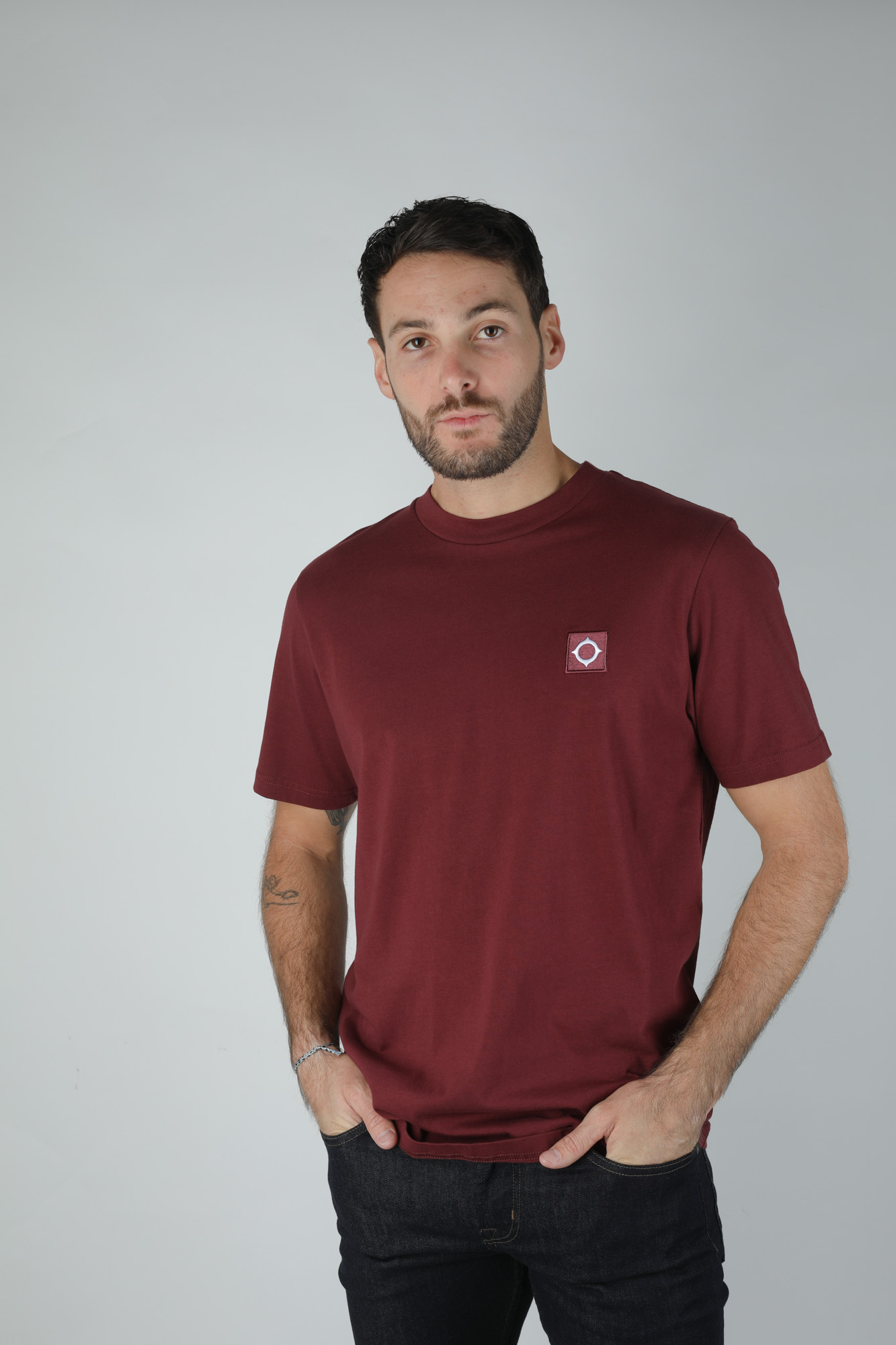 T-SHIRT MASTRUM BORDEAUX MAS8352-M517