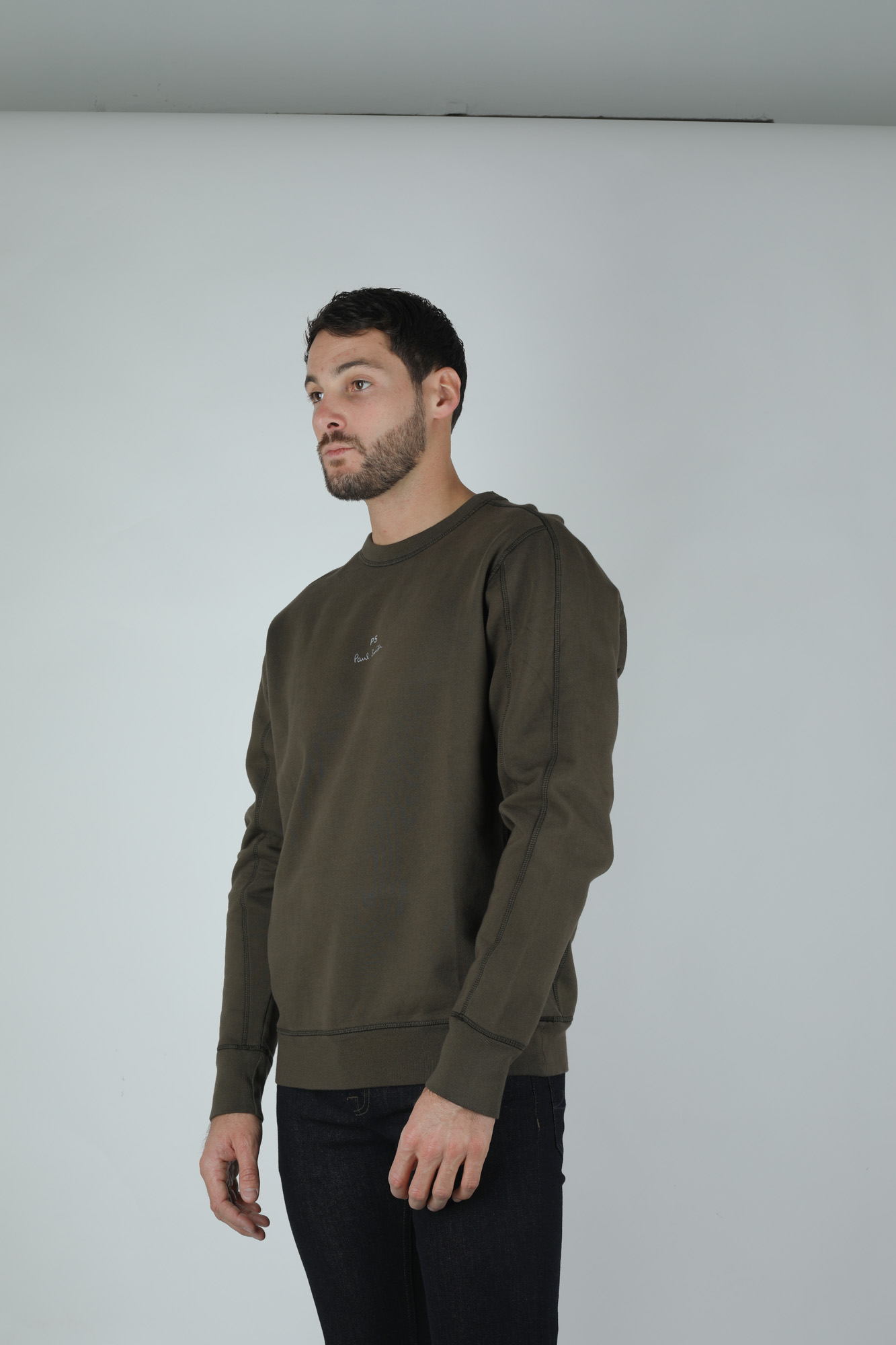 SWEAT-SHIRT PAUL SMITH KAKI M2R-610T-39