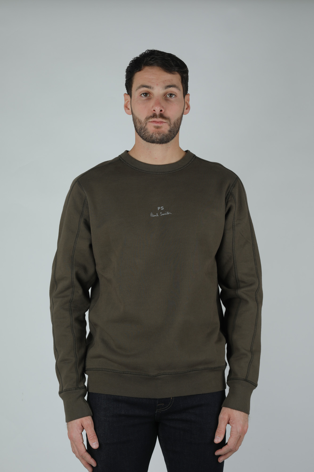 SWEAT-SHIRT PAUL SMITH KAKI M2R-610T-39