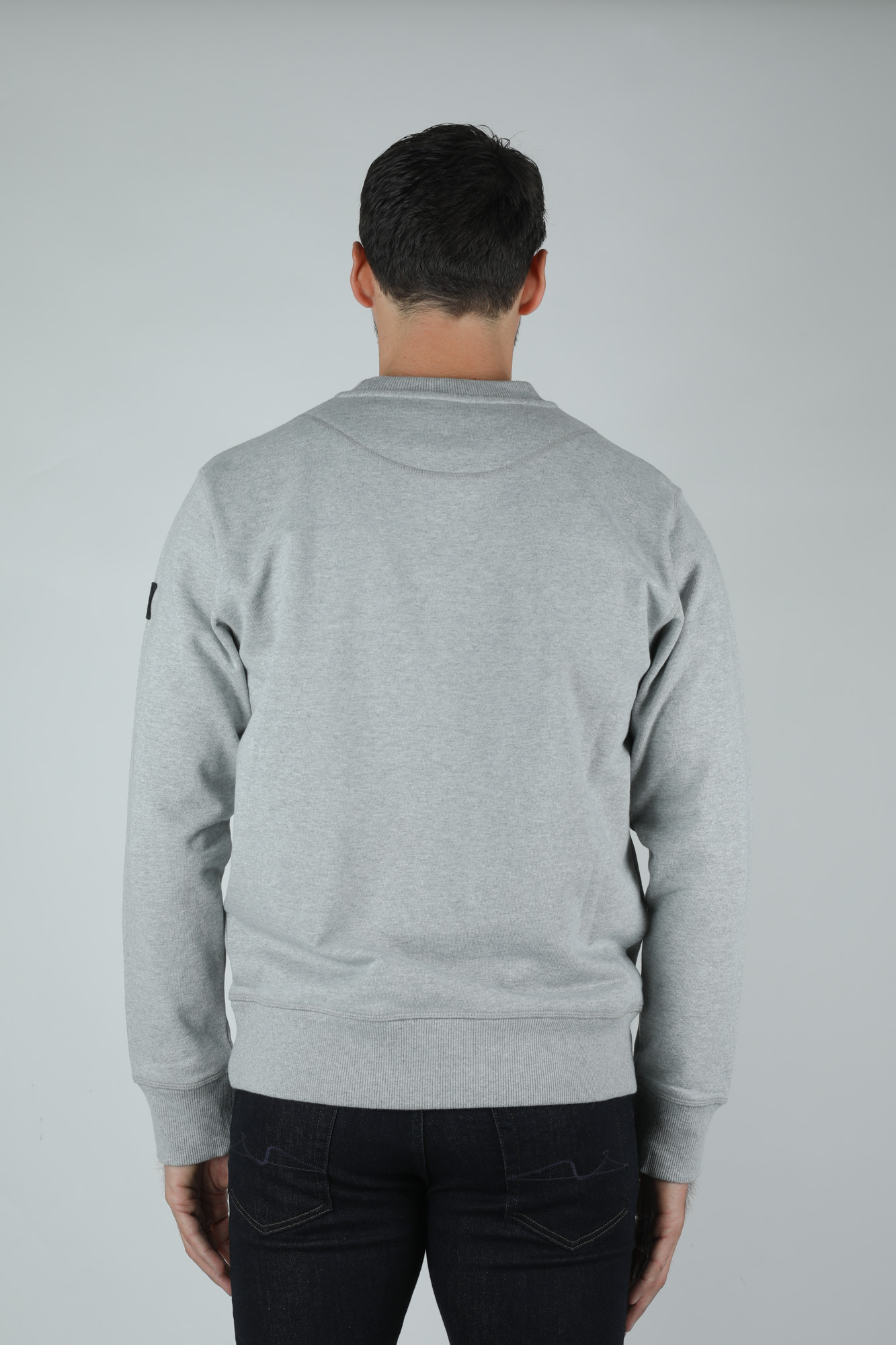 SWEAT-SHIRT MOOSE KNUCKLES GRIS MK8583MS-224