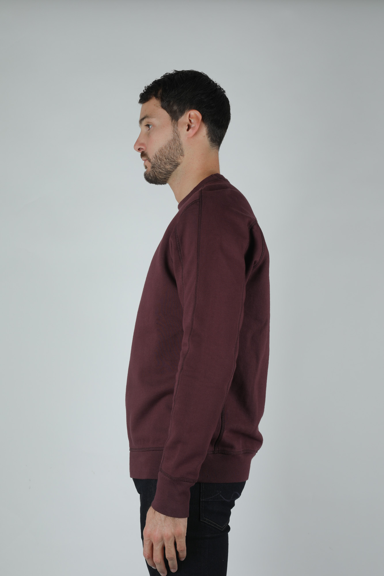 SWEAT-SHIRT PAUL SMITH BORDEAUX M2R-610T-28