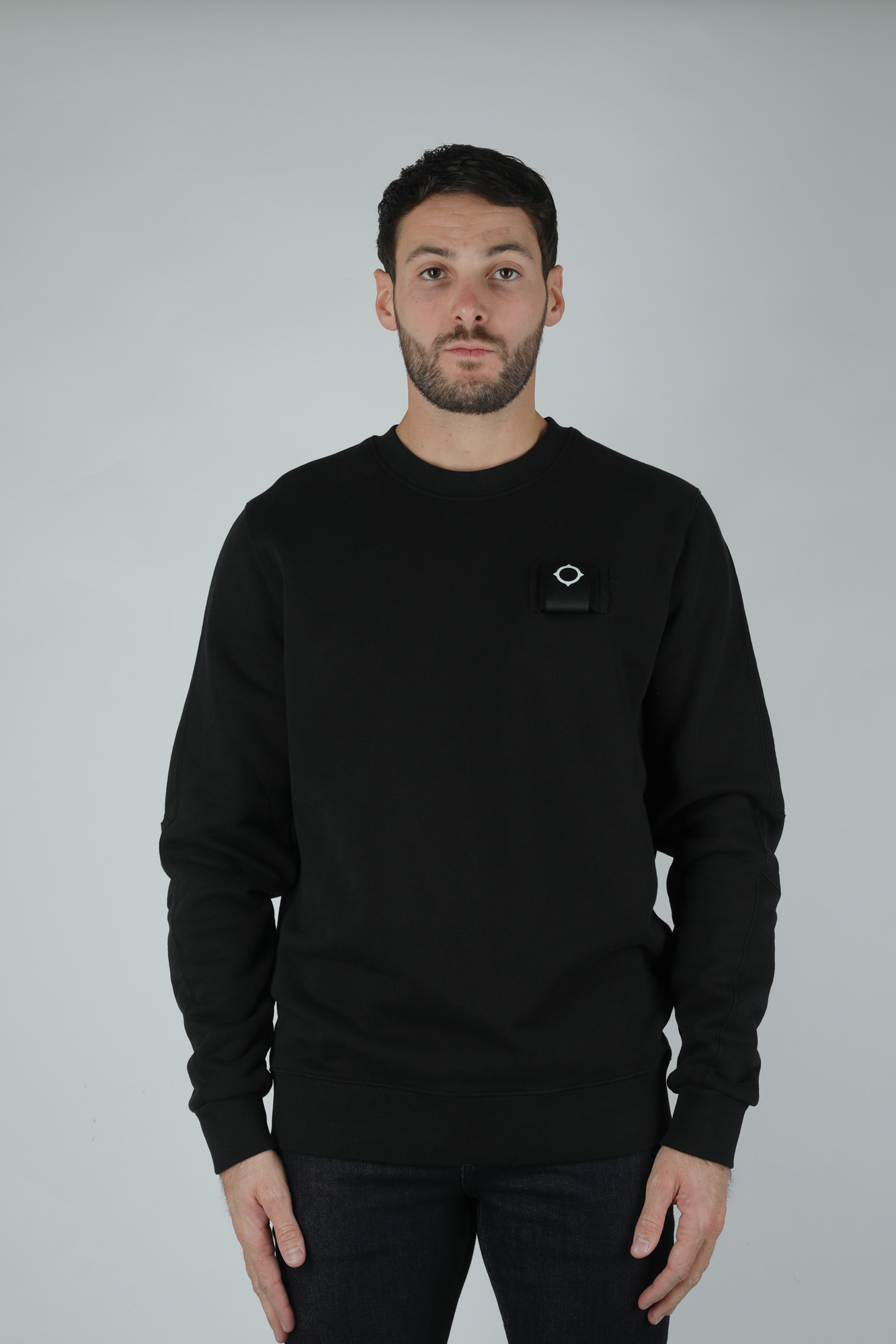 SWEAT-SHIRT MA.STRUM NOIR MAS4365-F19-M000