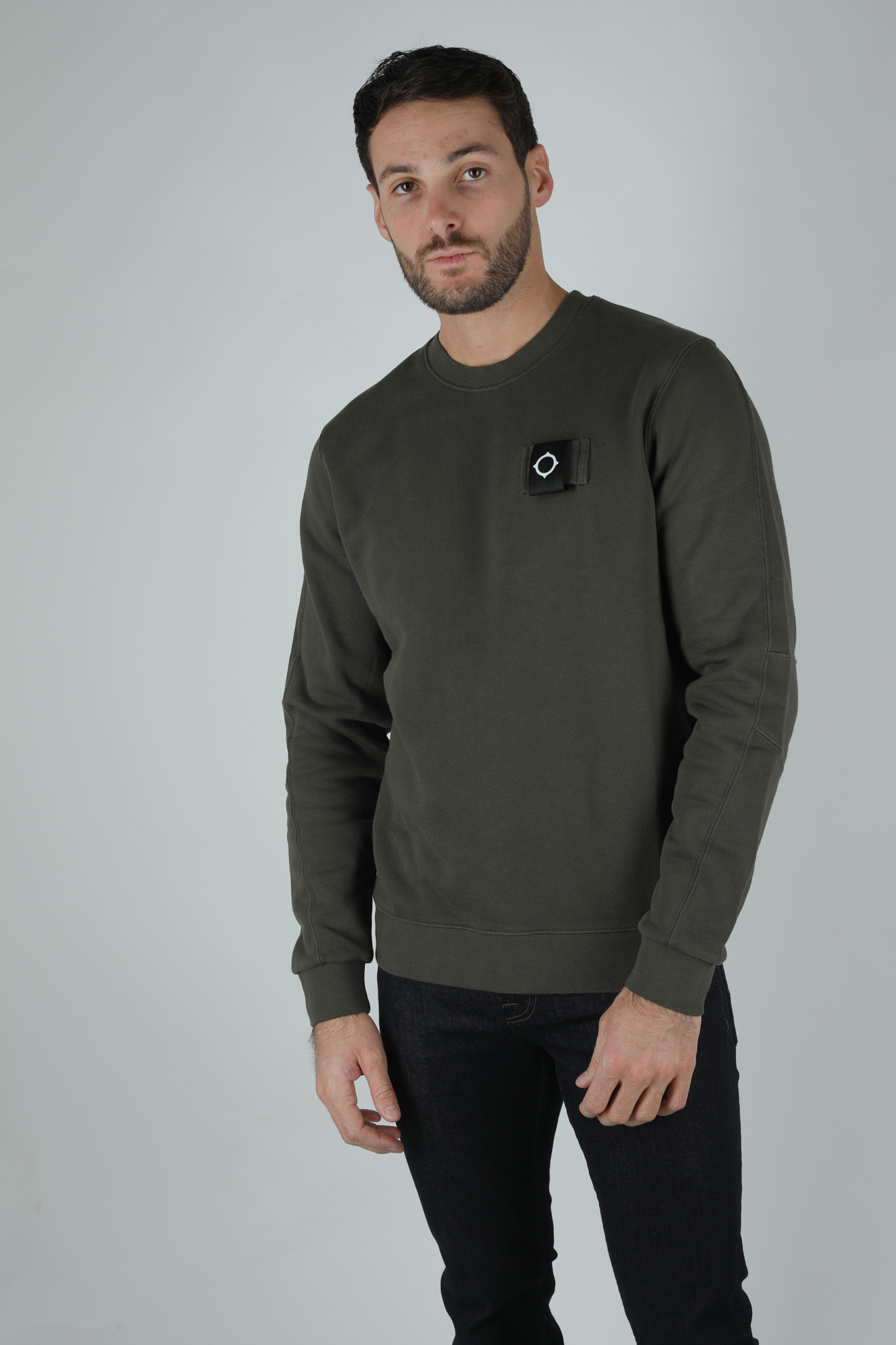 SWEAT-SHIRT MA.STRUM KAKI MAS4365-F19-M307