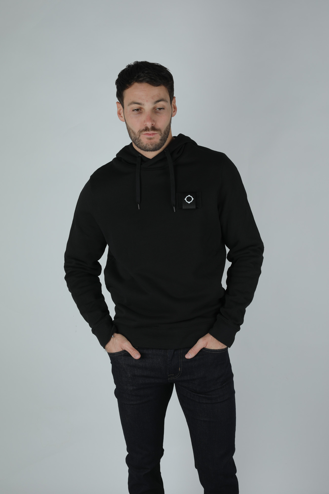 SWEAT-SHIRT MA.STRUM NOIR MAS4421-M000