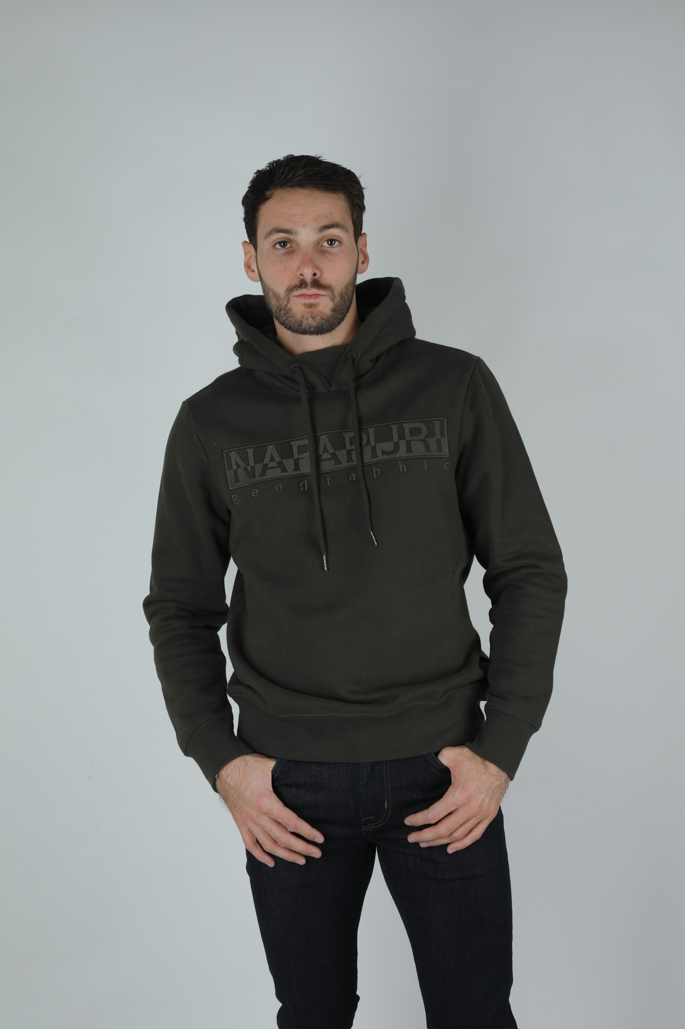 SWEAT-SHIRT NAPAPIJRI KAKI BERBERH-GREEN