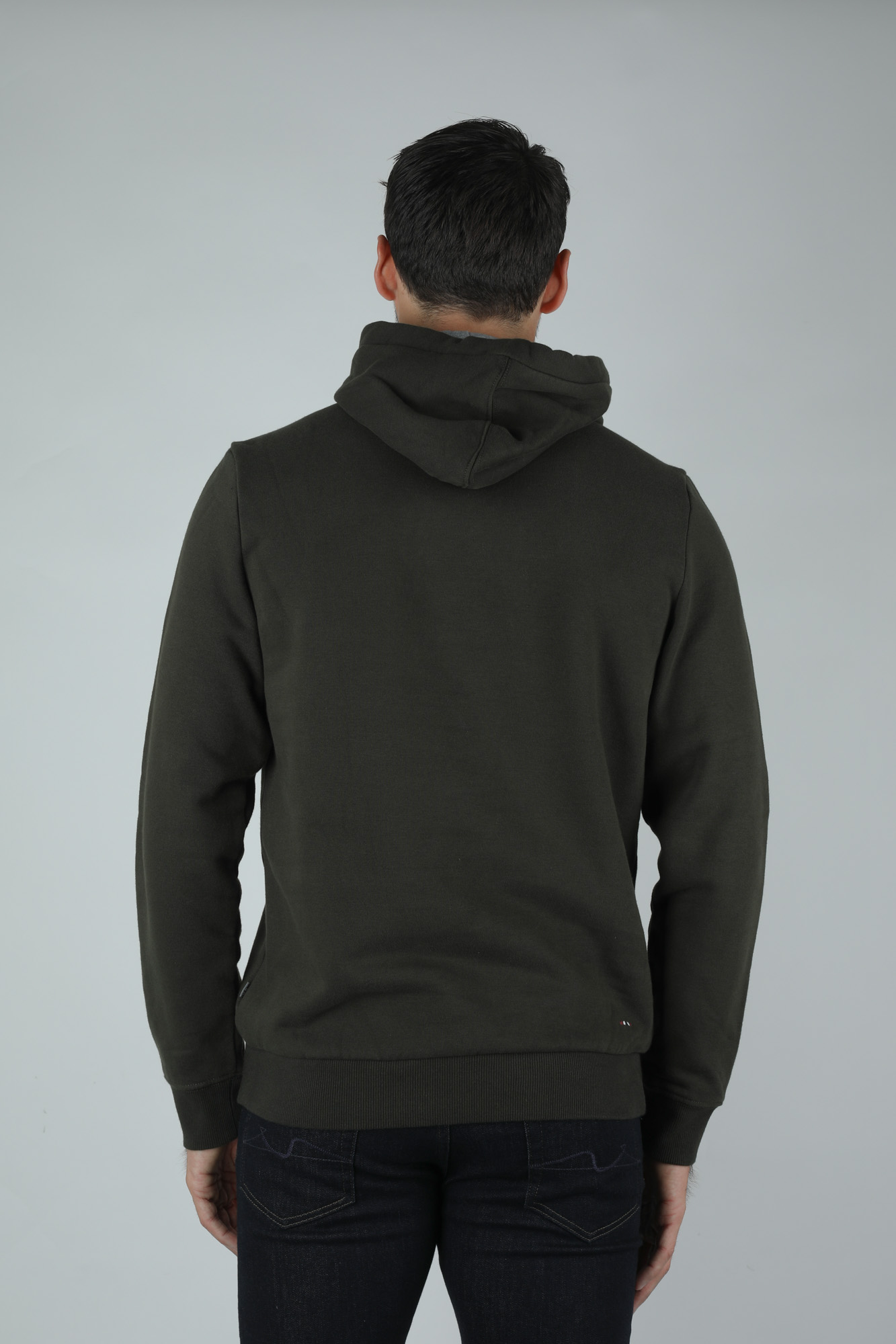 SWEAT-SHIRT NAPAPIJRI KAKI BURGEE2-GREEN