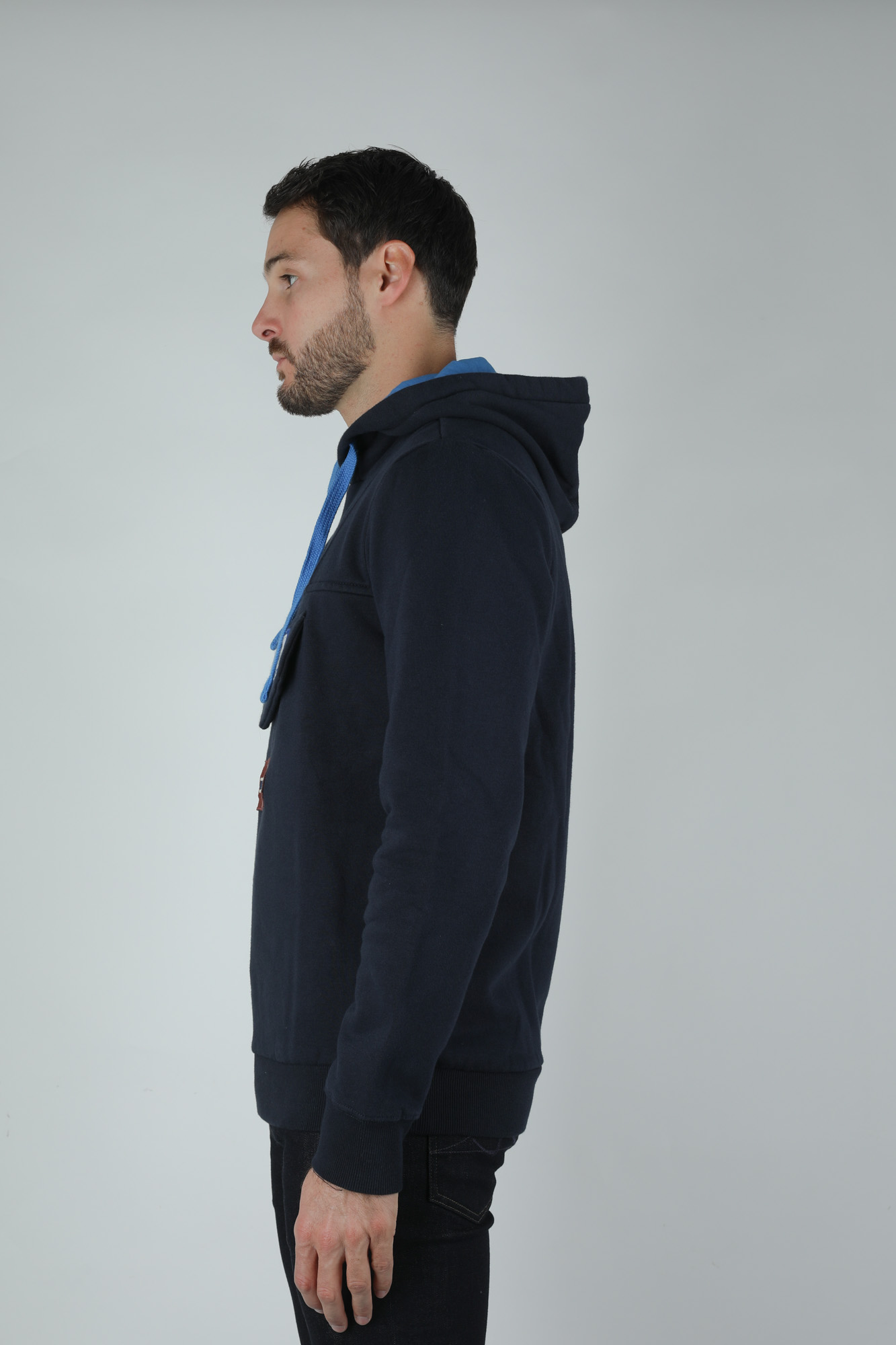 SWEAT-SHIRT NAPAPIJRI MARINE BURGEE2-BLUM