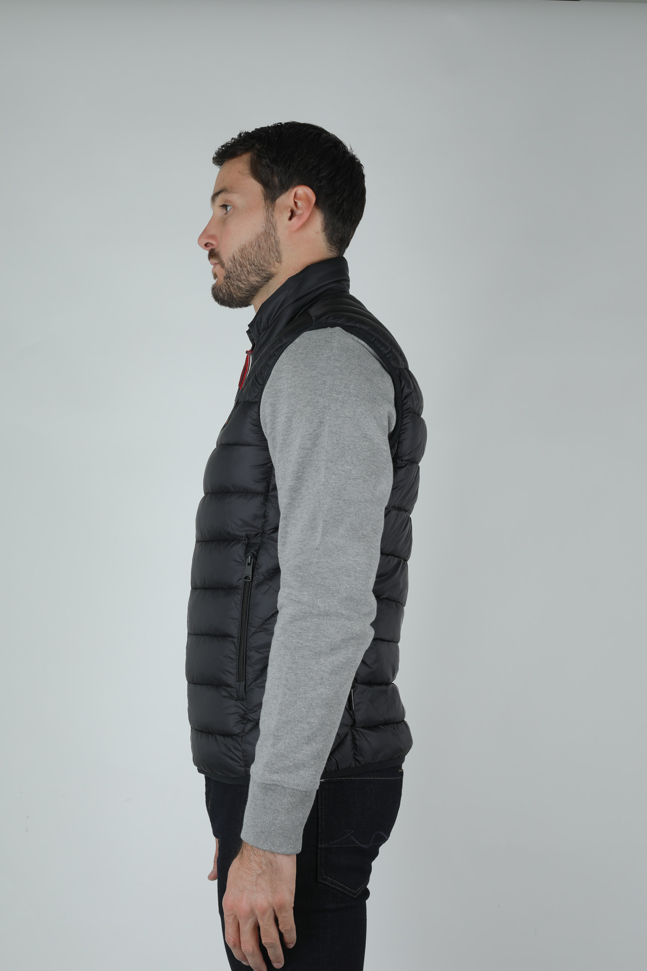 DOUDOUNE SANS MANCHE NAPAPIJRI NOIR AERONSVEST-BLCK