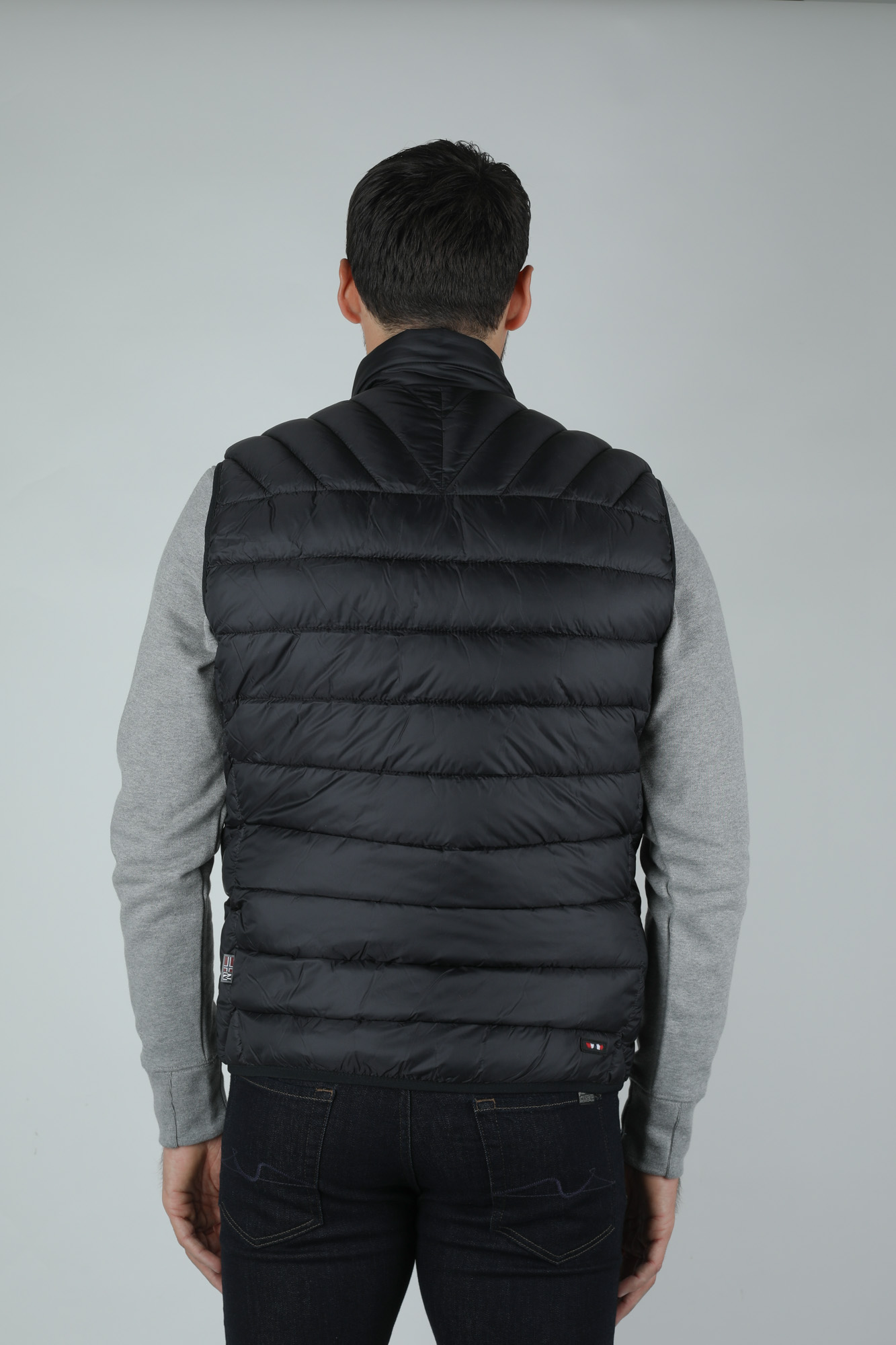 DOUDOUNE SANS MANCHE NAPAPIJRI NOIR AERONSVEST-BLCK