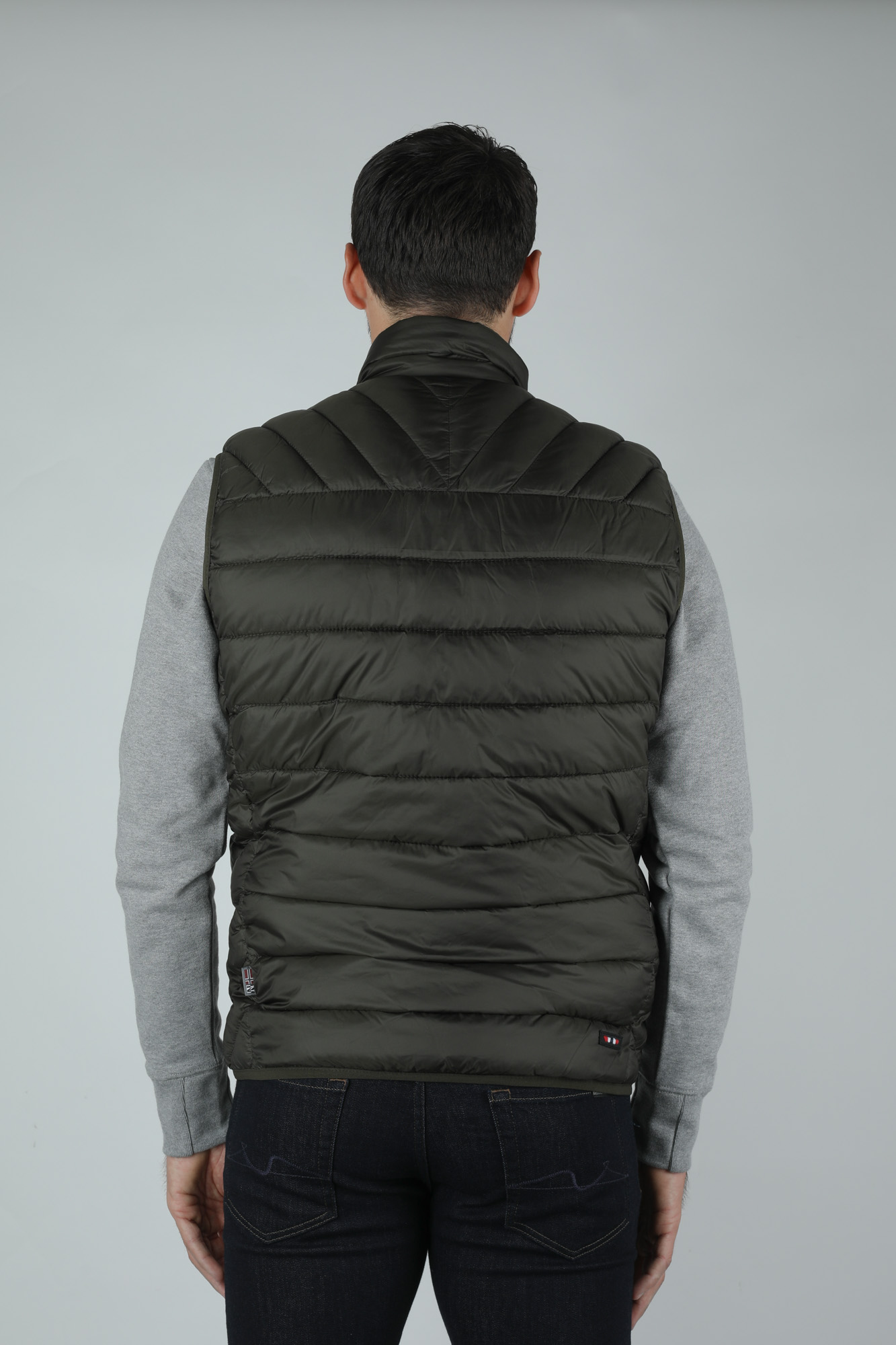 DOUDOUNE SANS MANCHE NAPAPIJRI KAKI AERONSVEST-GREEN