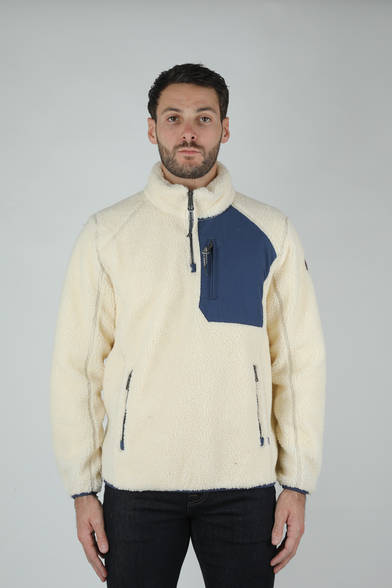 POLAIRE NAPAPIJRI BLANC TOEHZ-WHITE