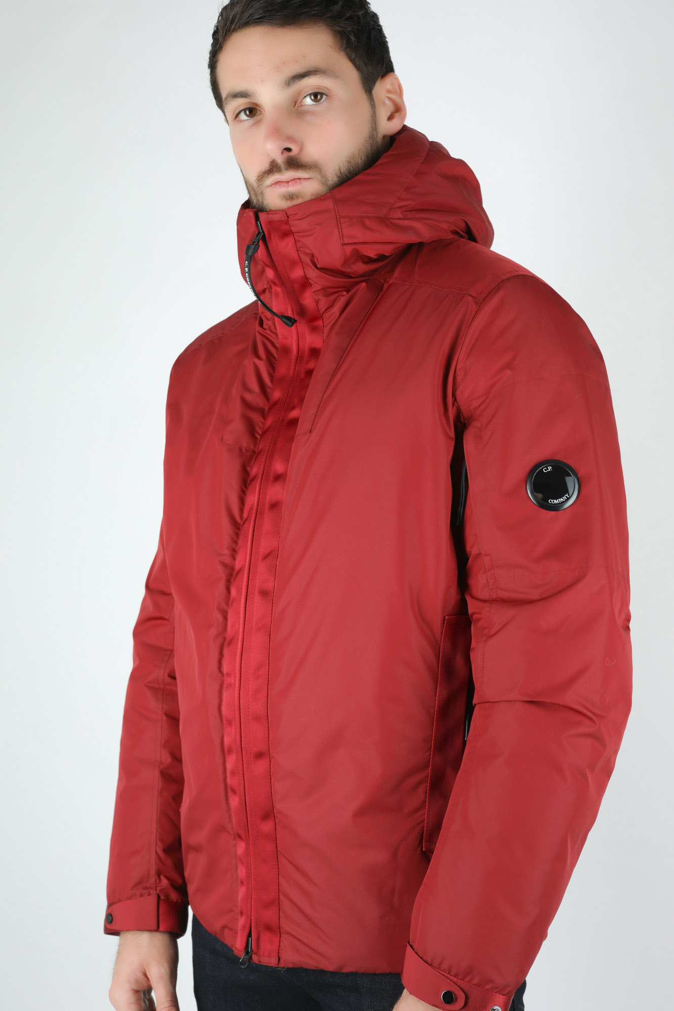 BLOUSON C.P. COMPANY ROUGE W168A4275A-576