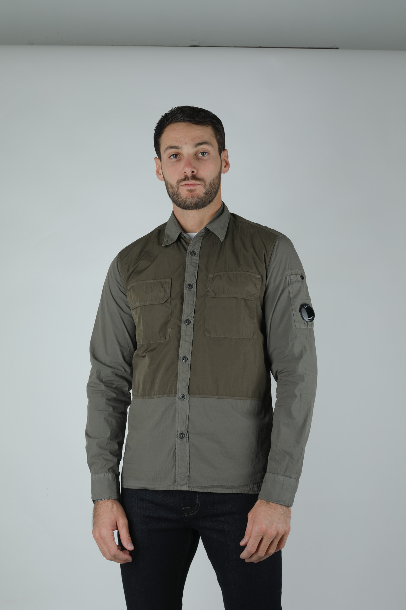 SURCHEMISE C.P. COMPANY KAKI H227A0982M-661