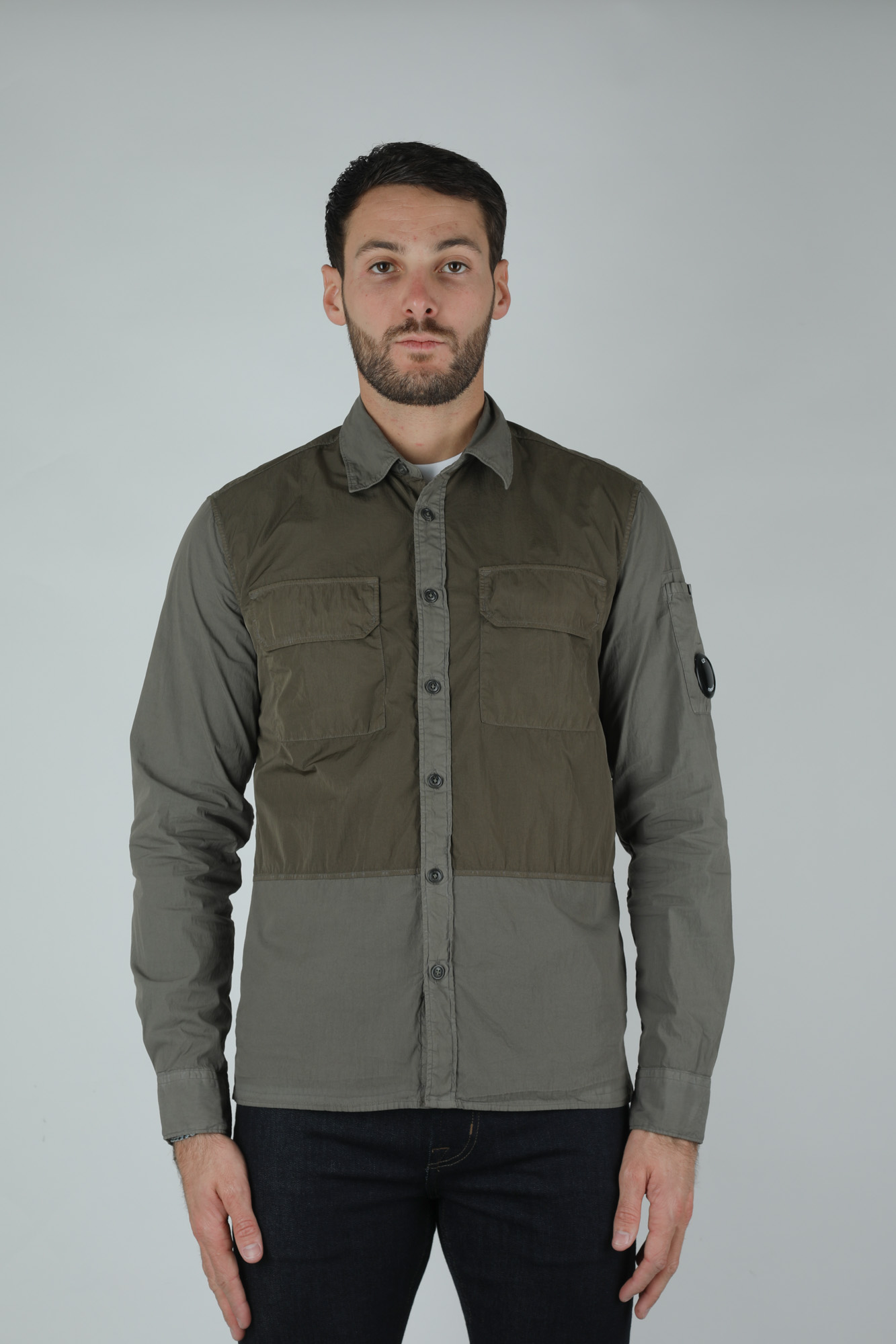 SURCHEMISE C.P. COMPANY KAKI H227A0982M-661