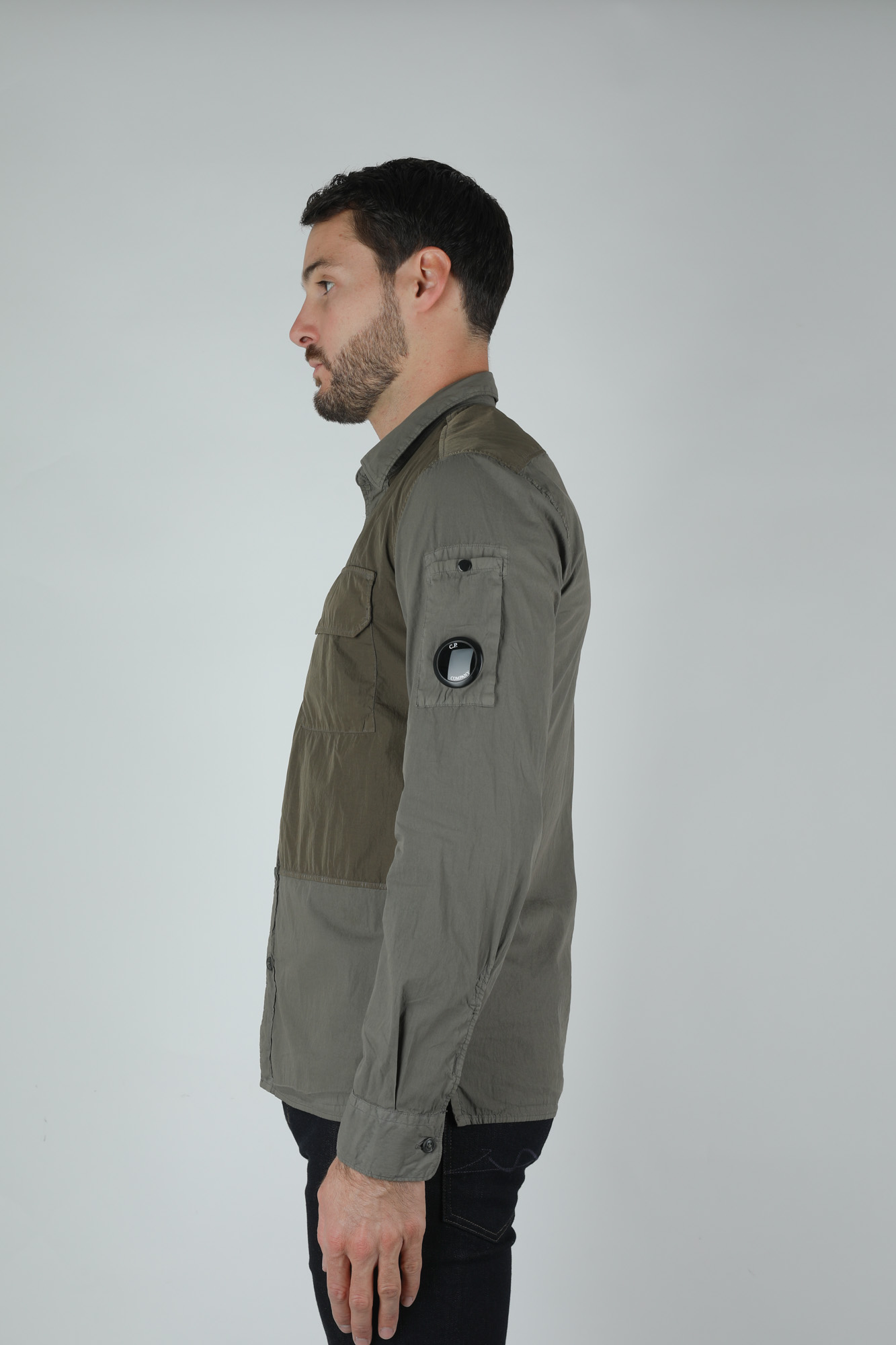 SURCHEMISE C.P. COMPANY KAKI H227A0982M-661