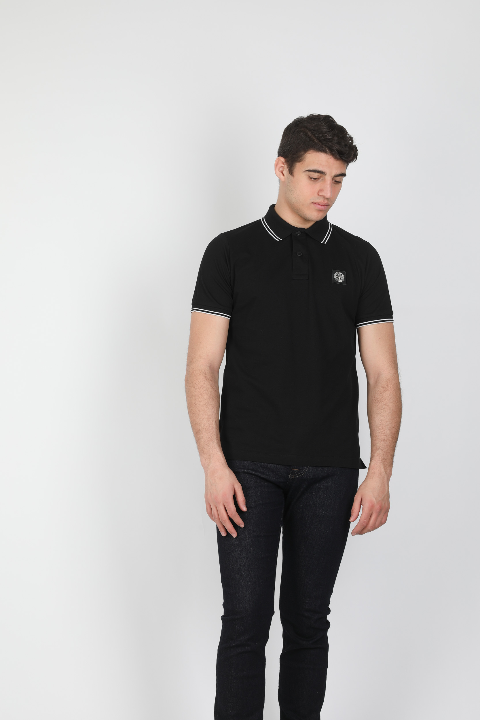 POLO STONE ISLAND NOIR 101522S18-V0029