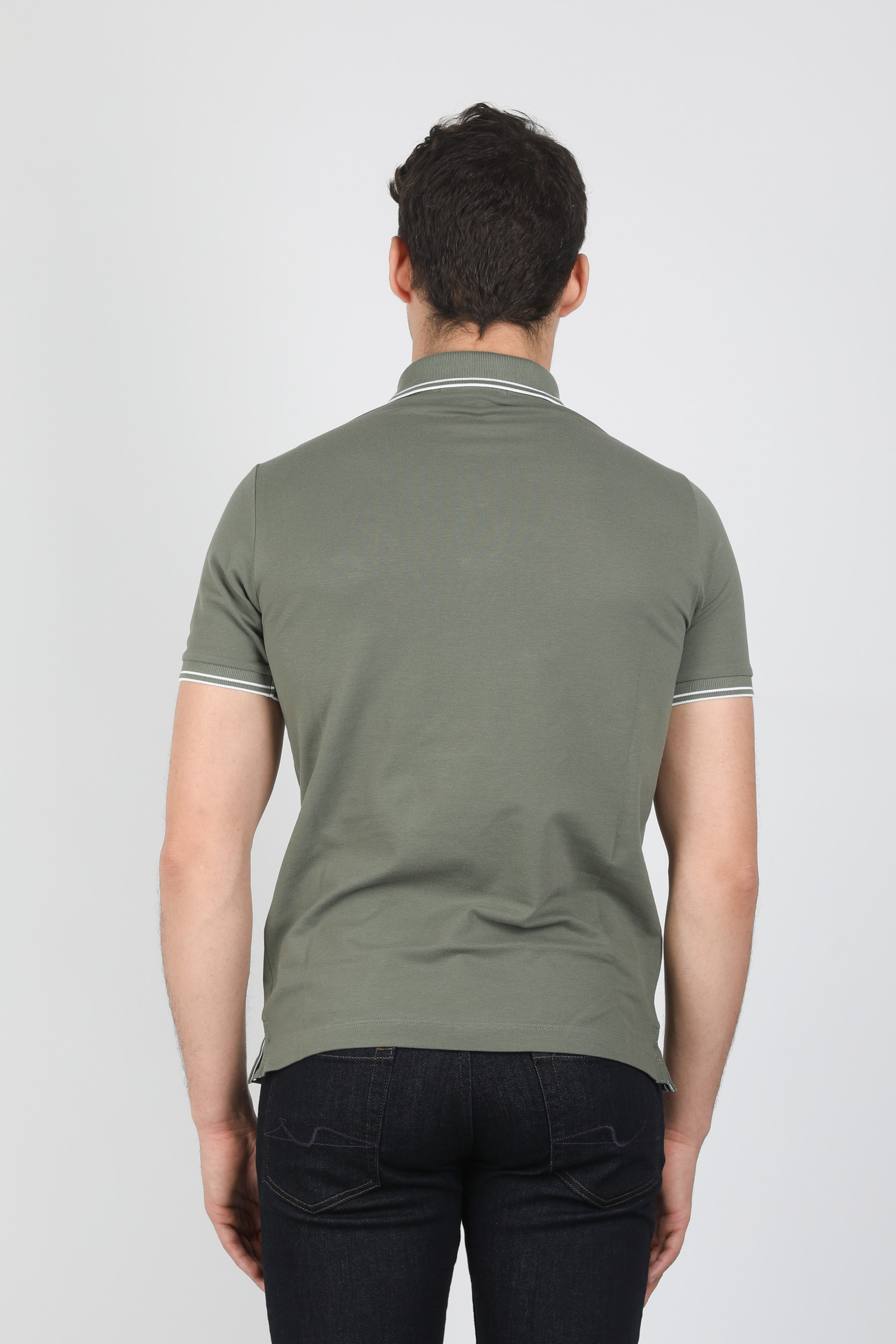 POLO STONE ISLAND KAKI 1015 22S18-V0058